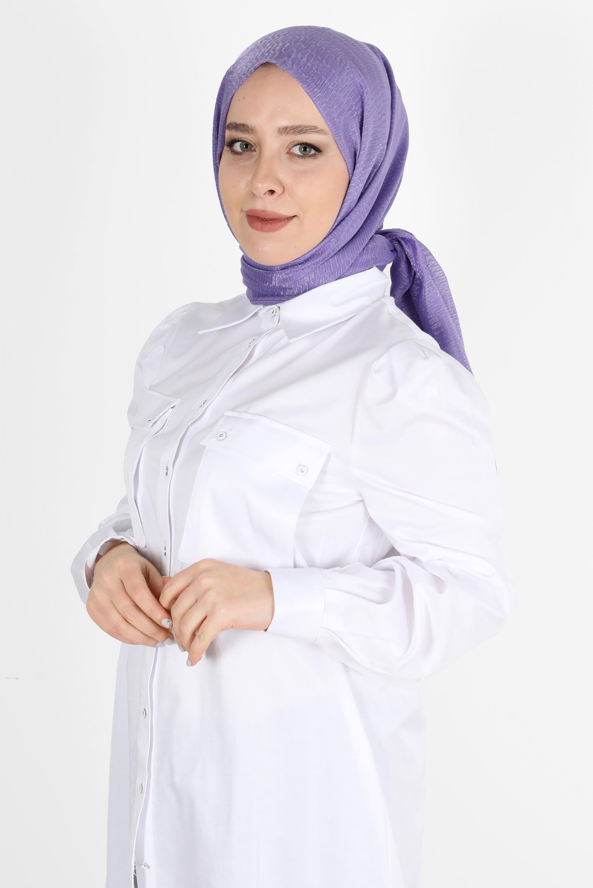 Tesettür giyim RENKSİZ 8074 ALVİNA BELLA SERİSİ-1 (NRL)