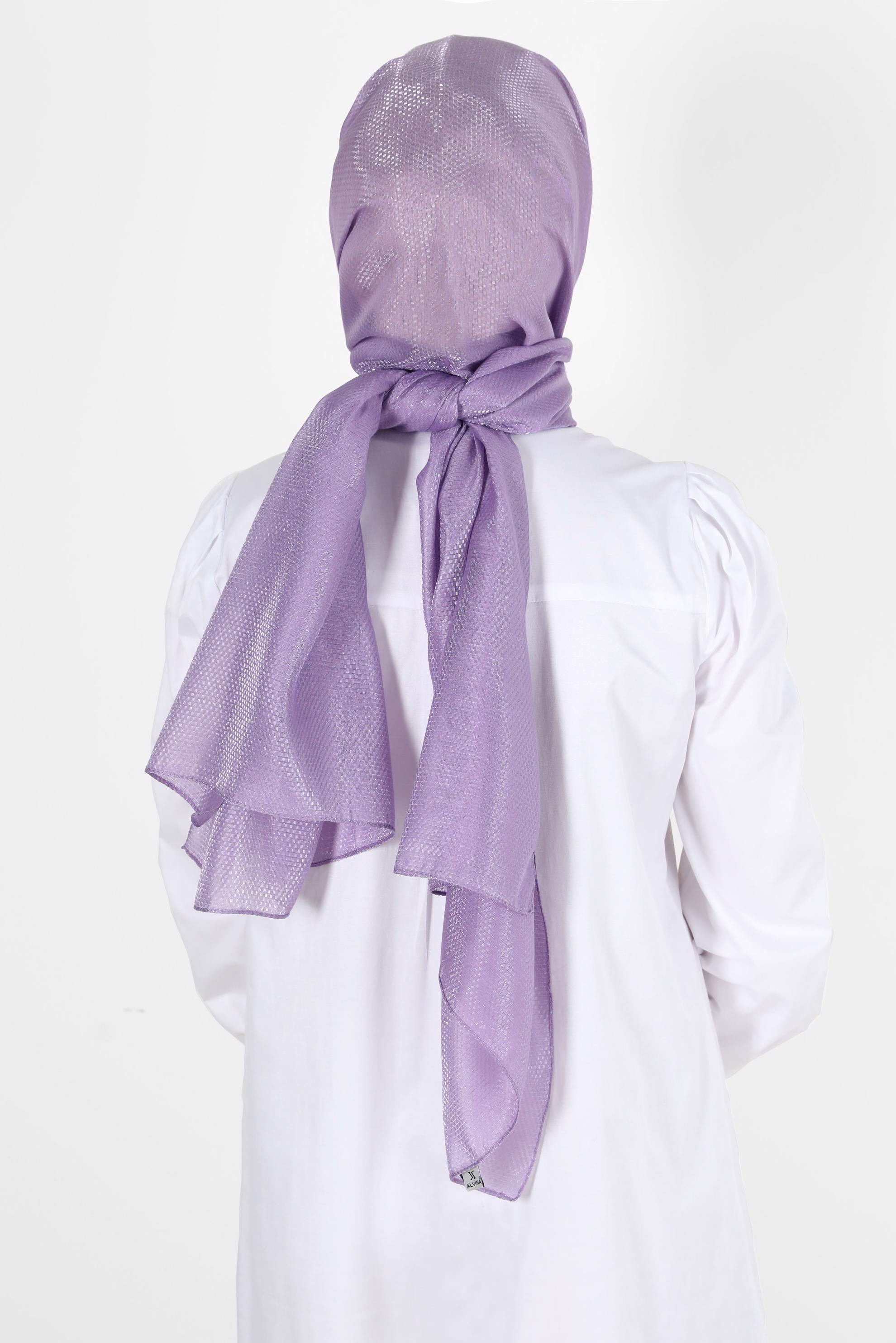 Tesettür giyim MOR ALVİNA BELLA ŞAL 8075 