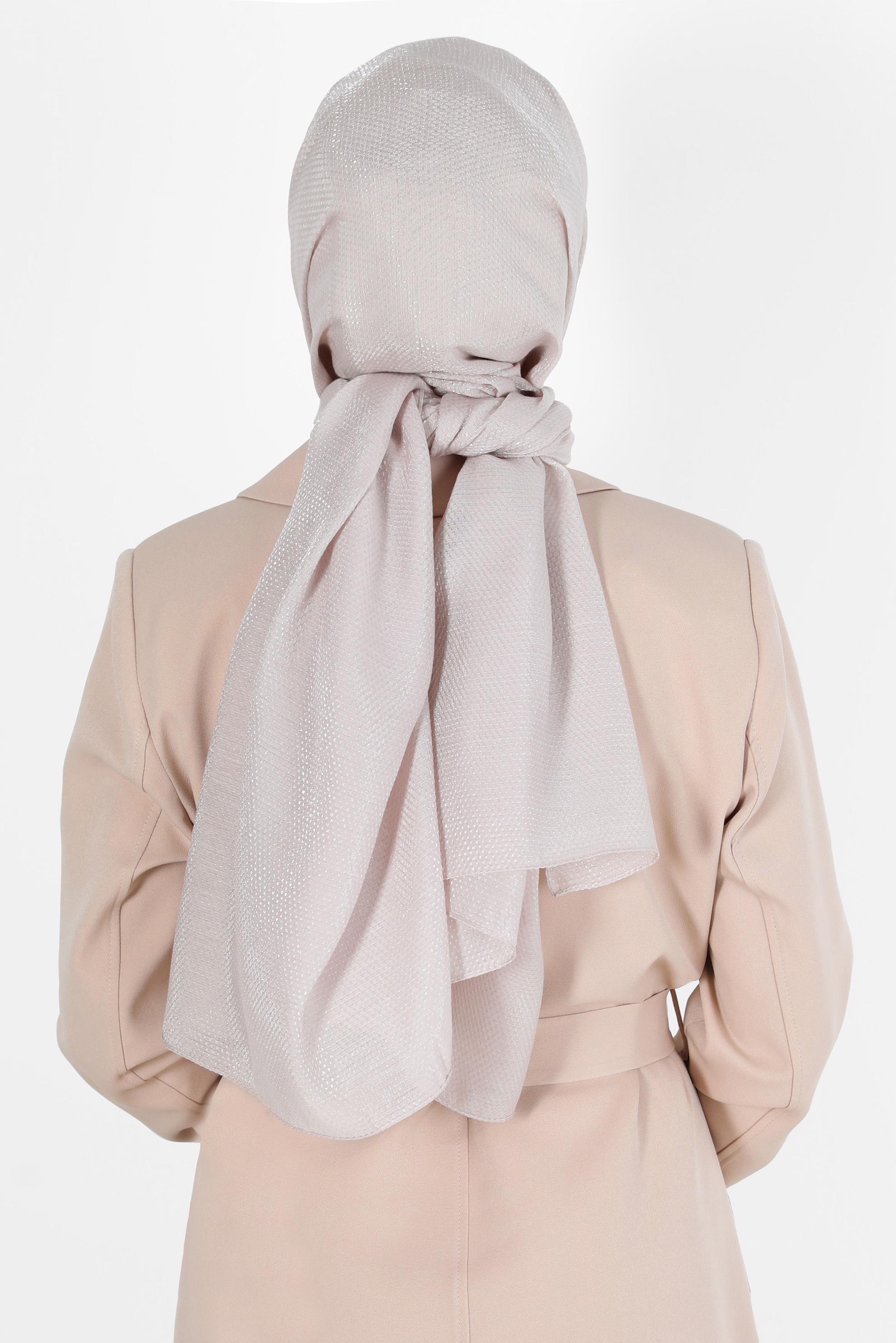 Hijab clothing MINK ALVİNA SHAWL 8075 