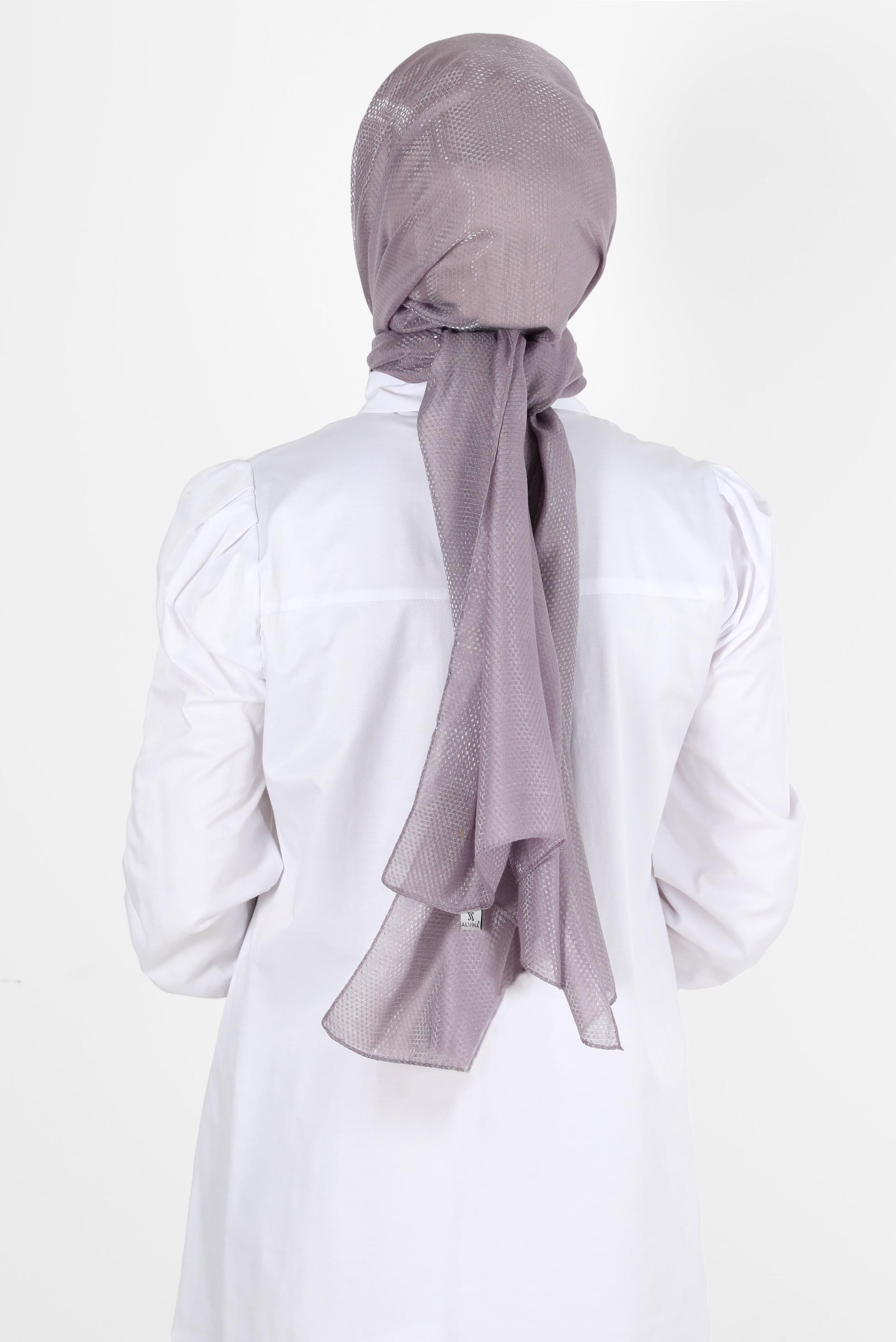 Tesettür giyim MÜRDÜM ALVİNA BELLA ŞAL 8075 