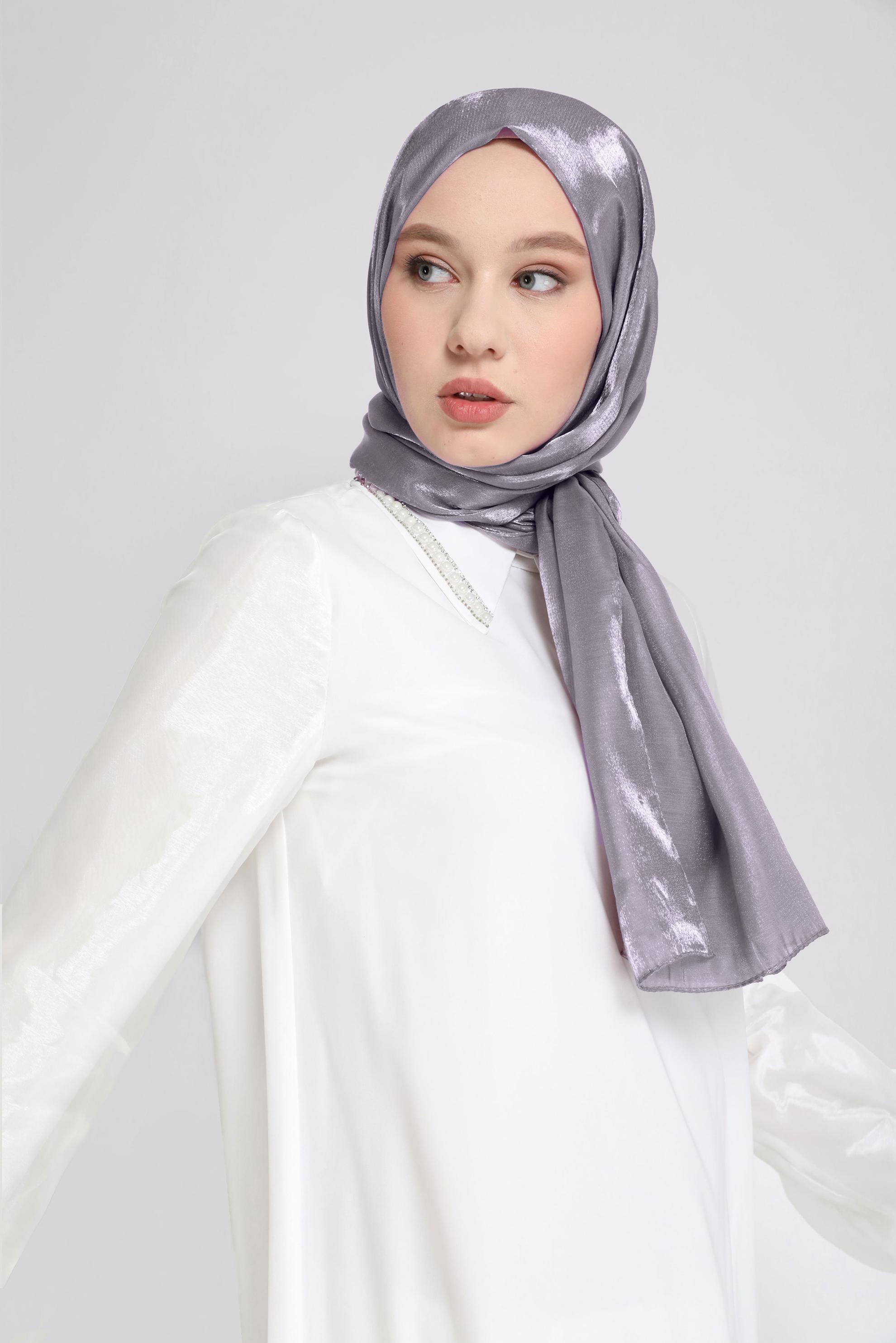 Tesettür giyim MÜRDÜM ALVİNA ŞAL 8076 