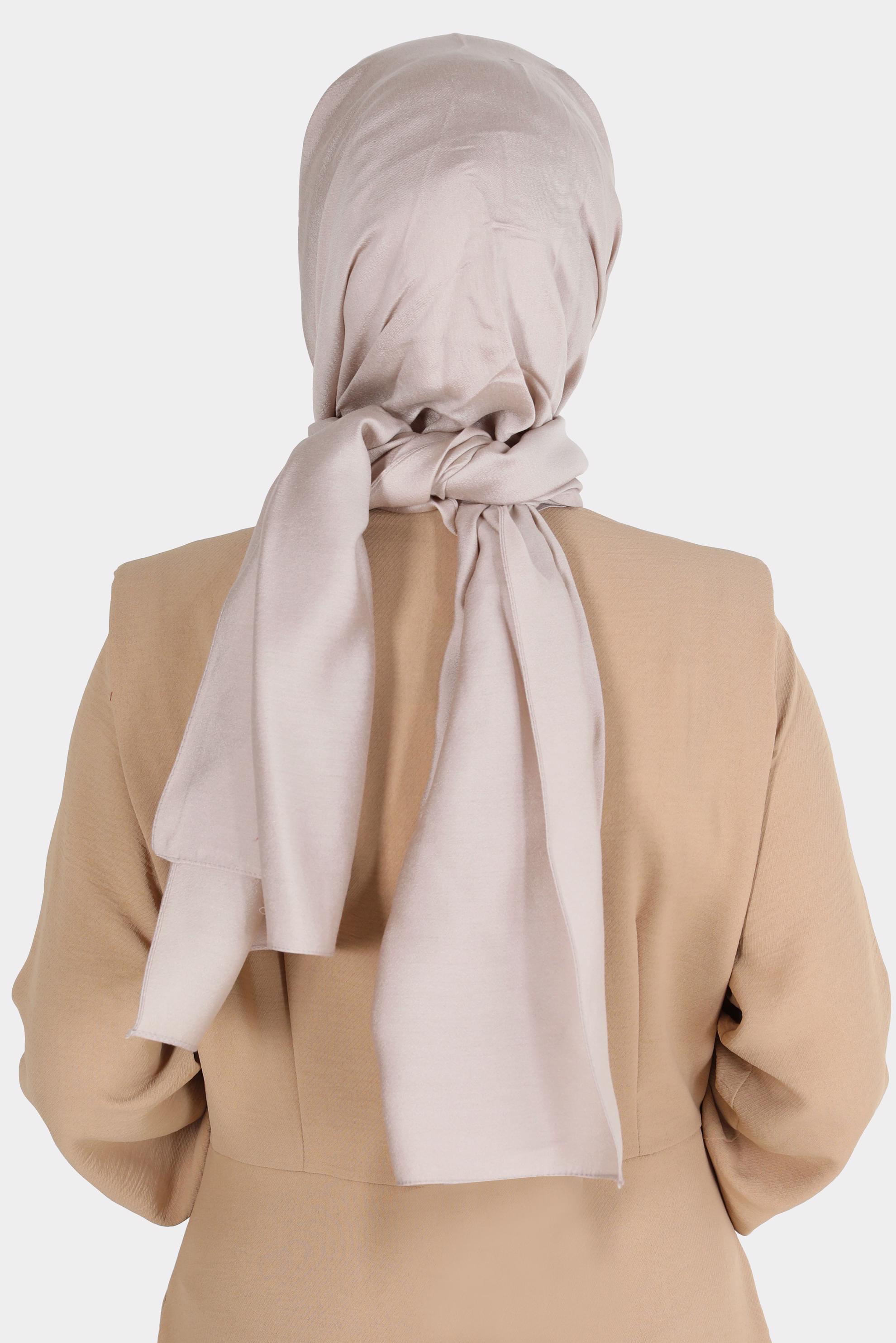 Tesettür giyim VİZON ALVİNA MODAL ŞAL 8077 