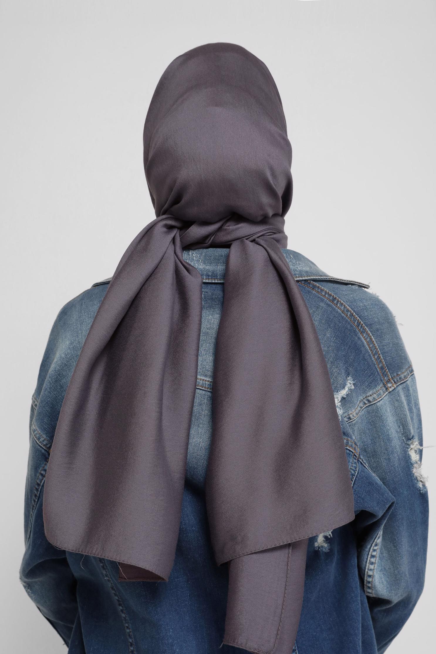 Tesettür giyim MÜRDÜM ALVİNA MODAL ŞAL 8077 