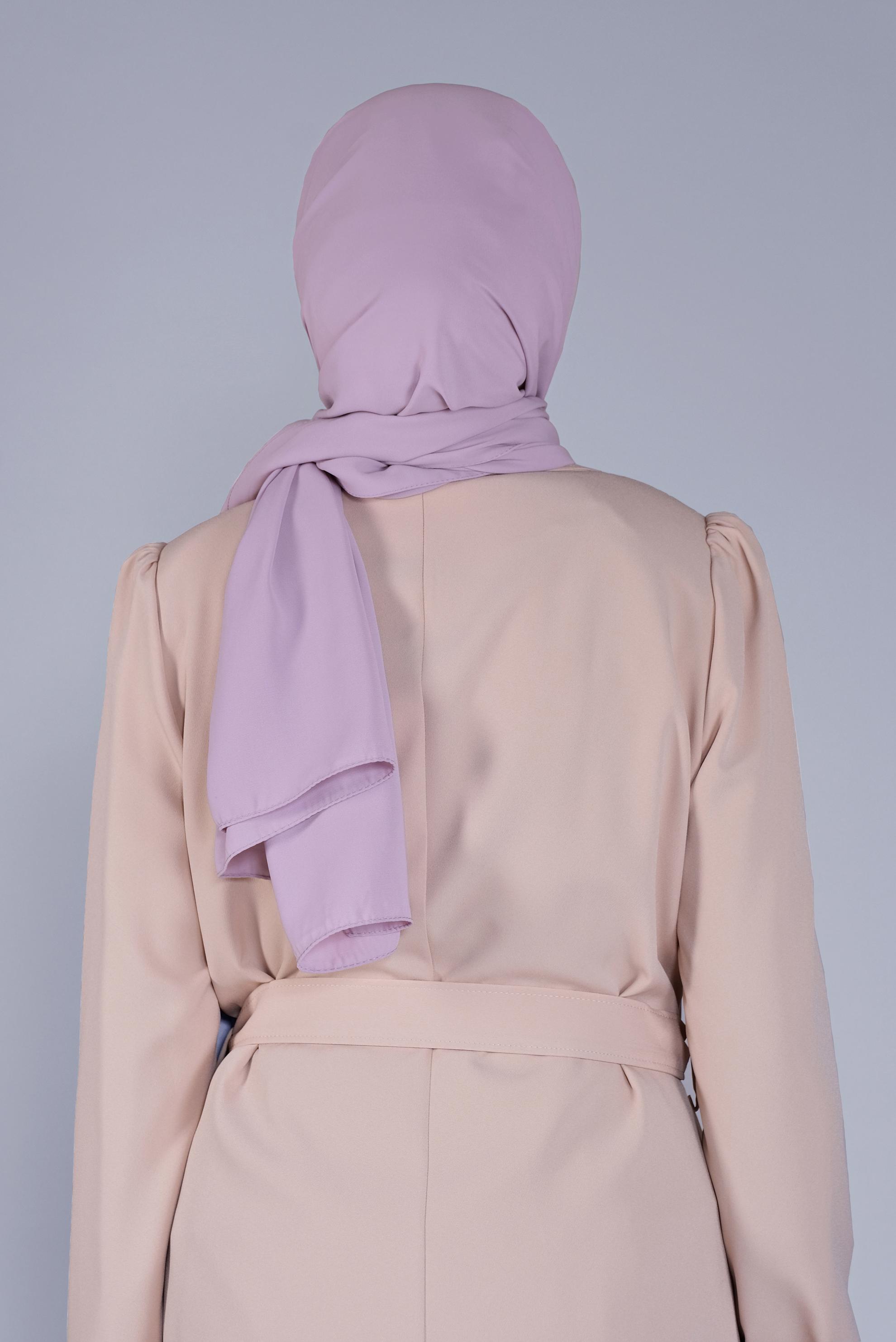 Tesettür giyim MOR 8078 ALVİNA MEDİNE İPEĞİ ŞAL (NRL)