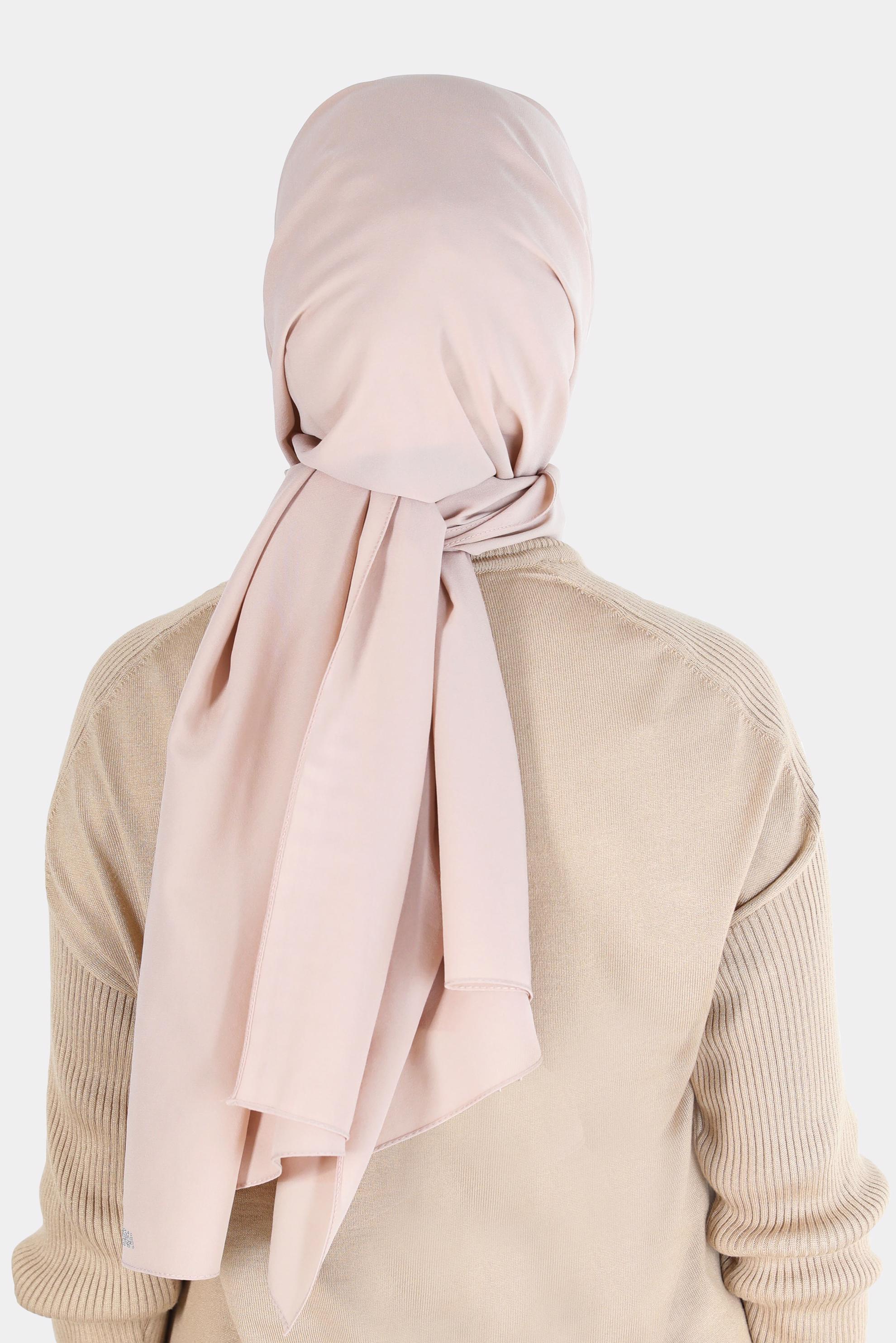 Tesettür giyim KAHVE ALVİNA PAMUK CAZ ŞAL 8081 