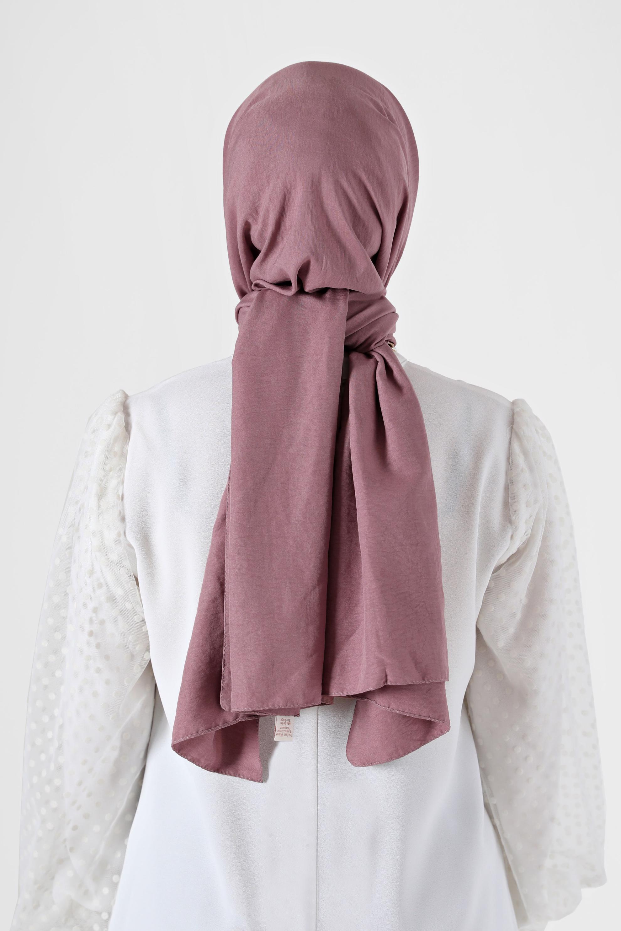 Tesettür giyim MOR ALVİNA PAMUK CAZ ŞAL 8081 