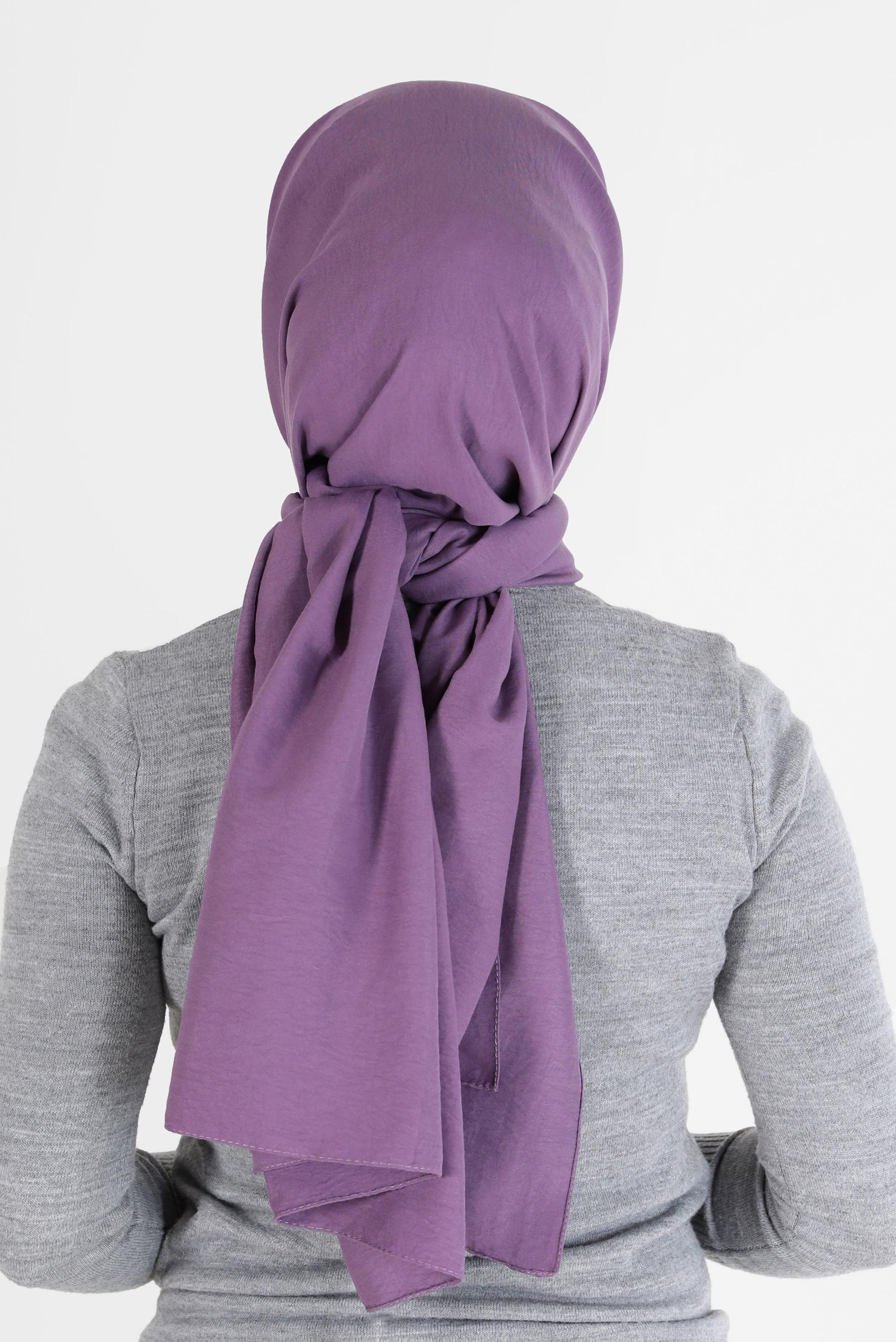 Tesettür giyim MOR ALVİNA PAMUK CAZ ŞAL 8081 