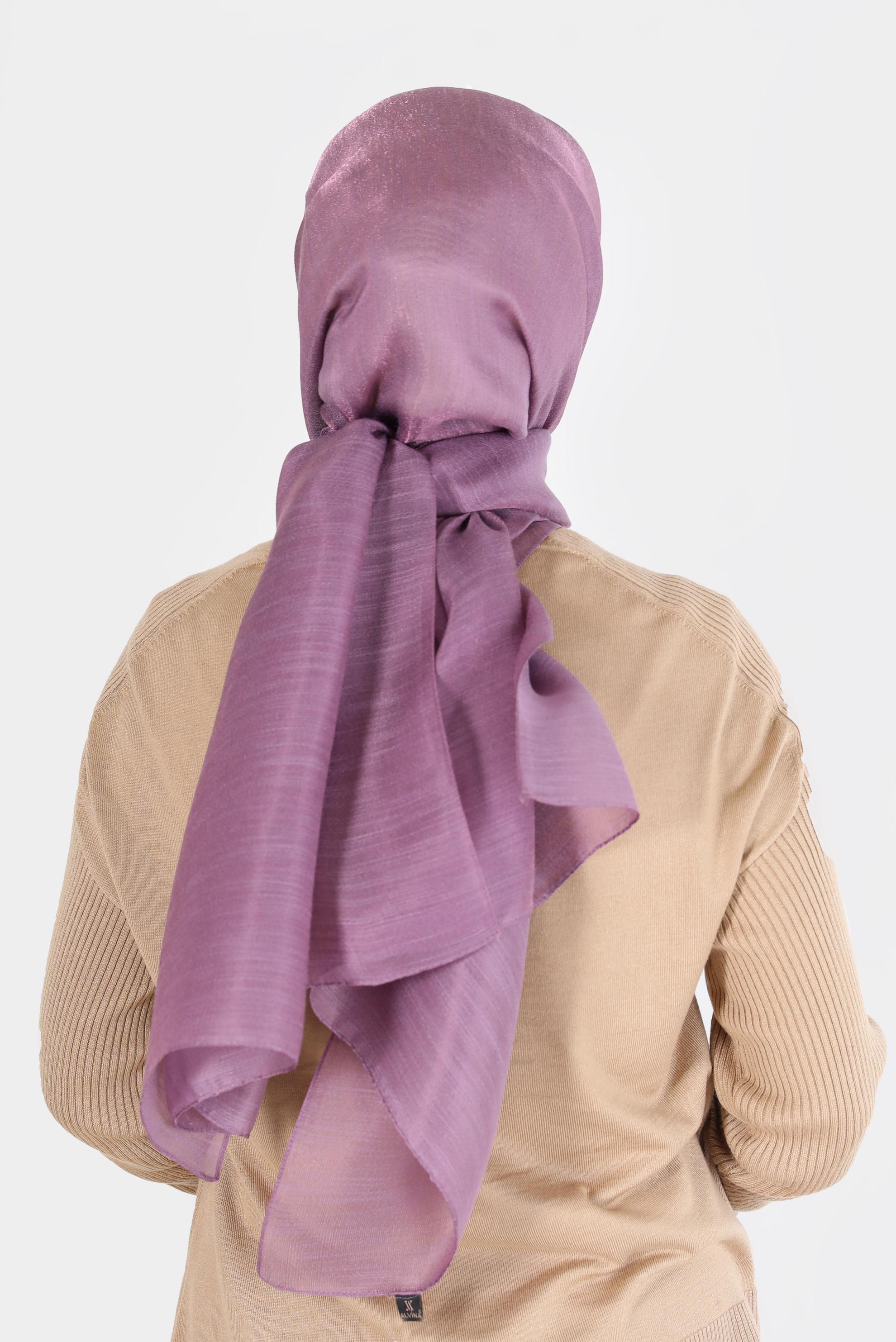 Hijab clothing PURPLE ALVİNA SHAWL 8082 