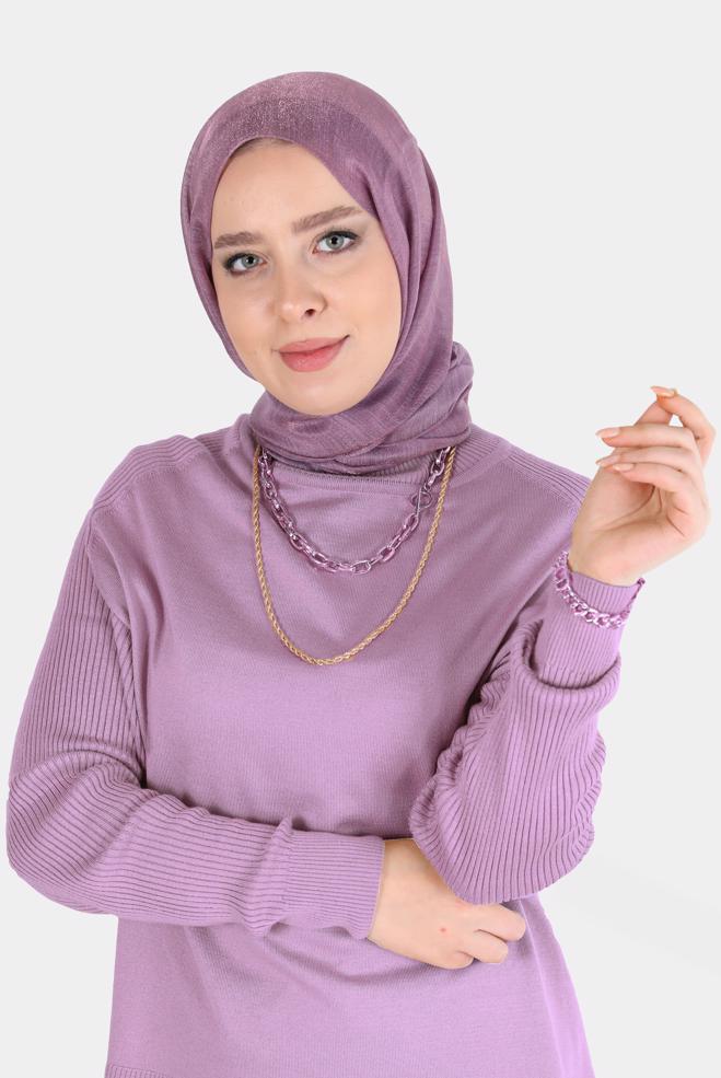 Vêtements hijab  CHÂLE ALVINA 8082 - ALVİNA