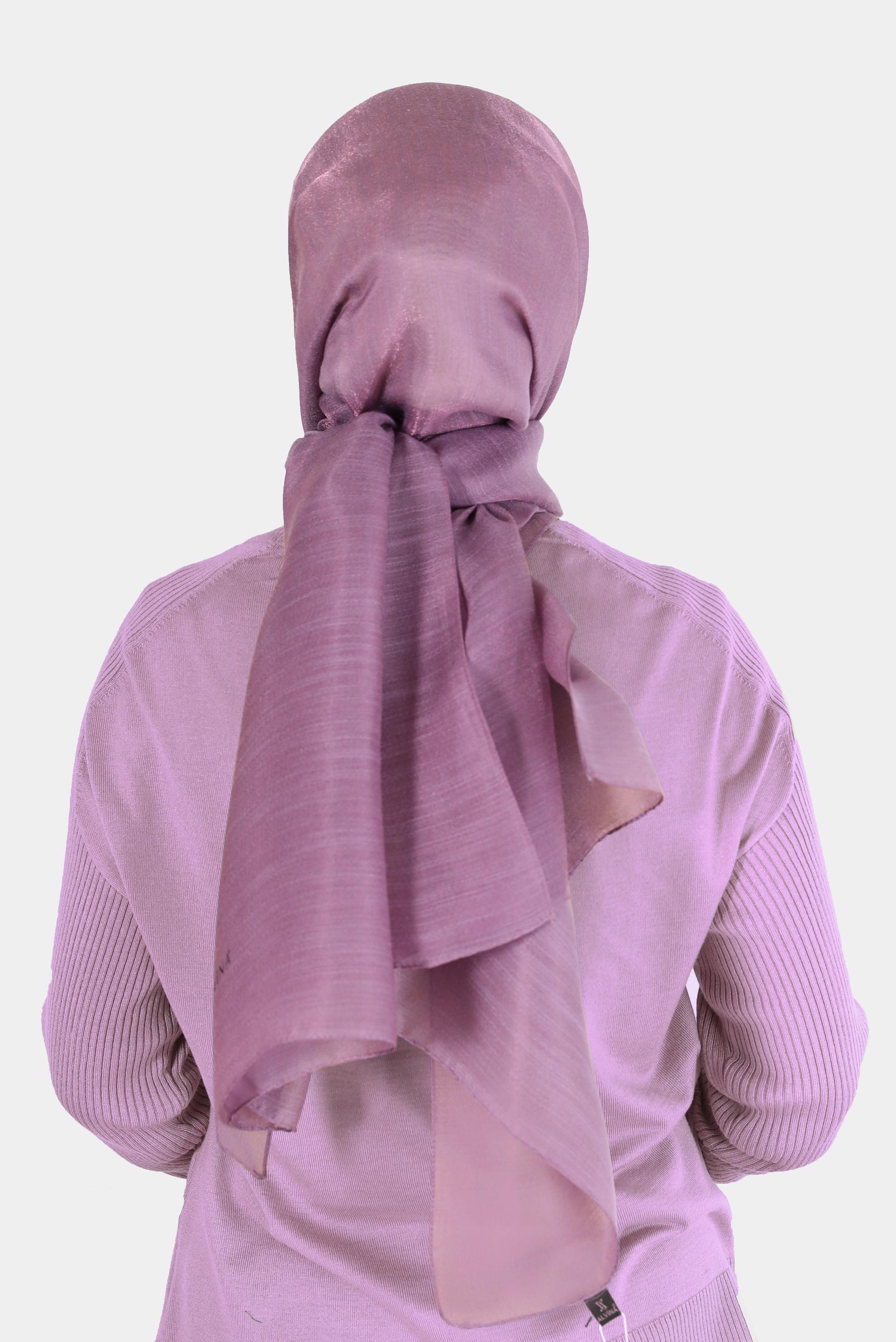 Vêtements hijab POURPRE CHÂLE ALVINA 8082