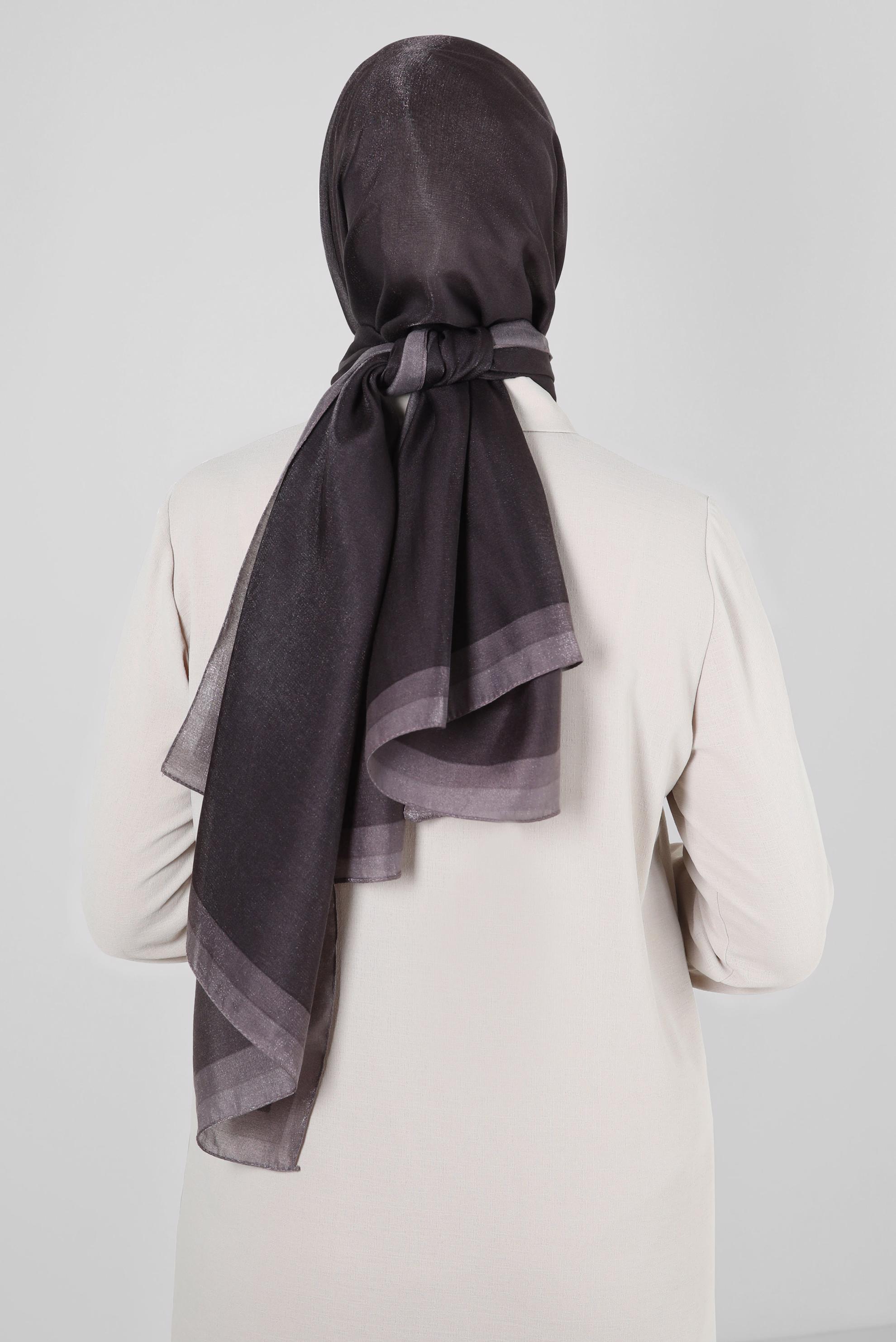 Tesettür giyim MÜRDÜM ALVİNA KEHRİBAR ŞAL 8084