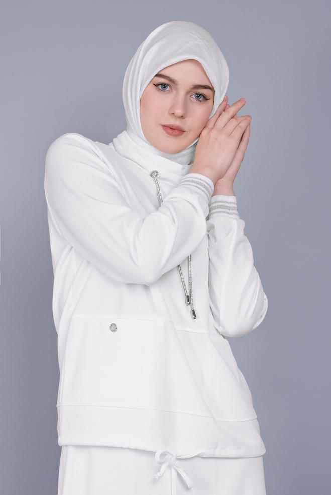 Hijab clothing  2-PIECE SKIRT SUIT 41540  - ALVİNA