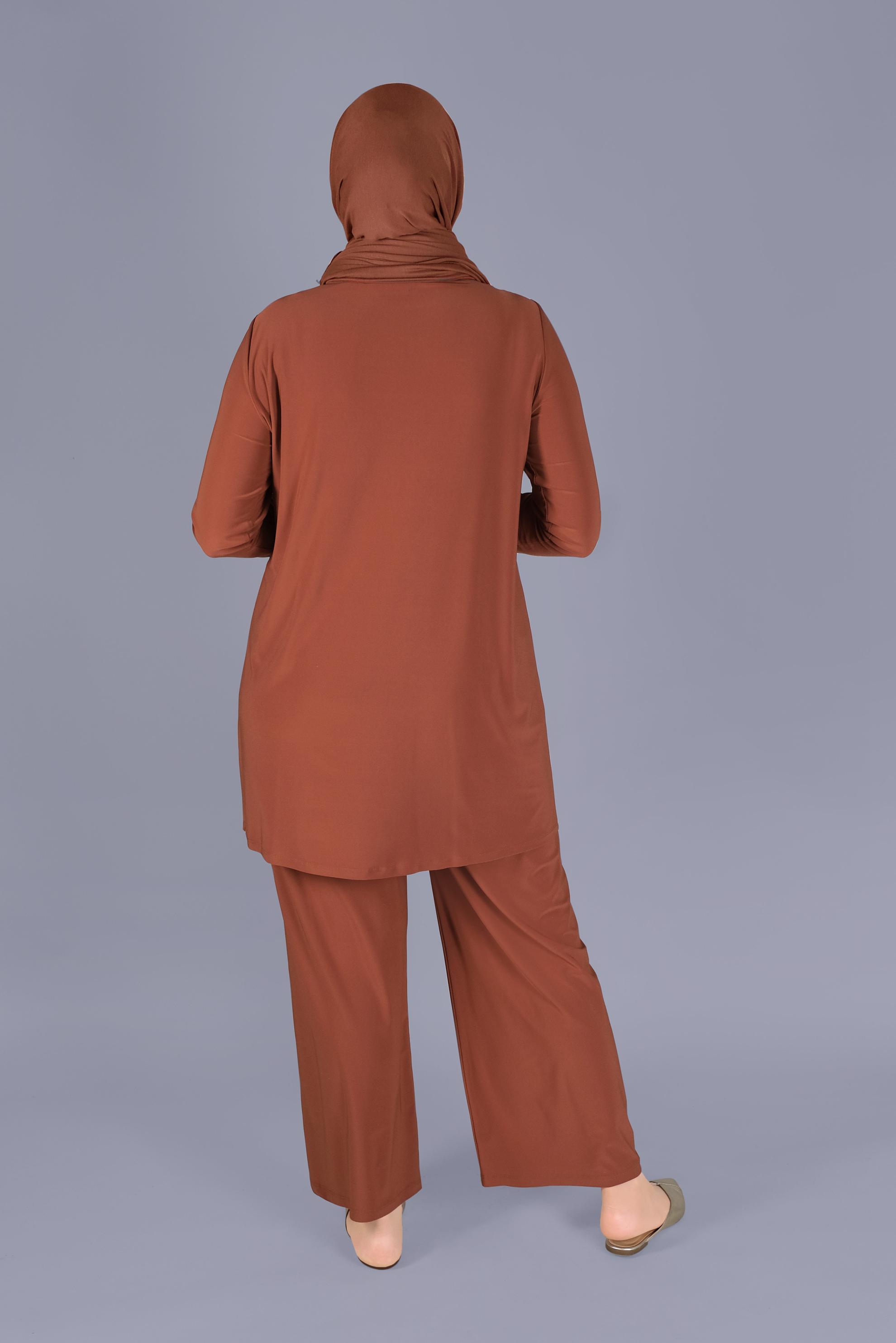 Hijab clothing TABA PANTS SUIT WITH POCKET DETAIL 20157