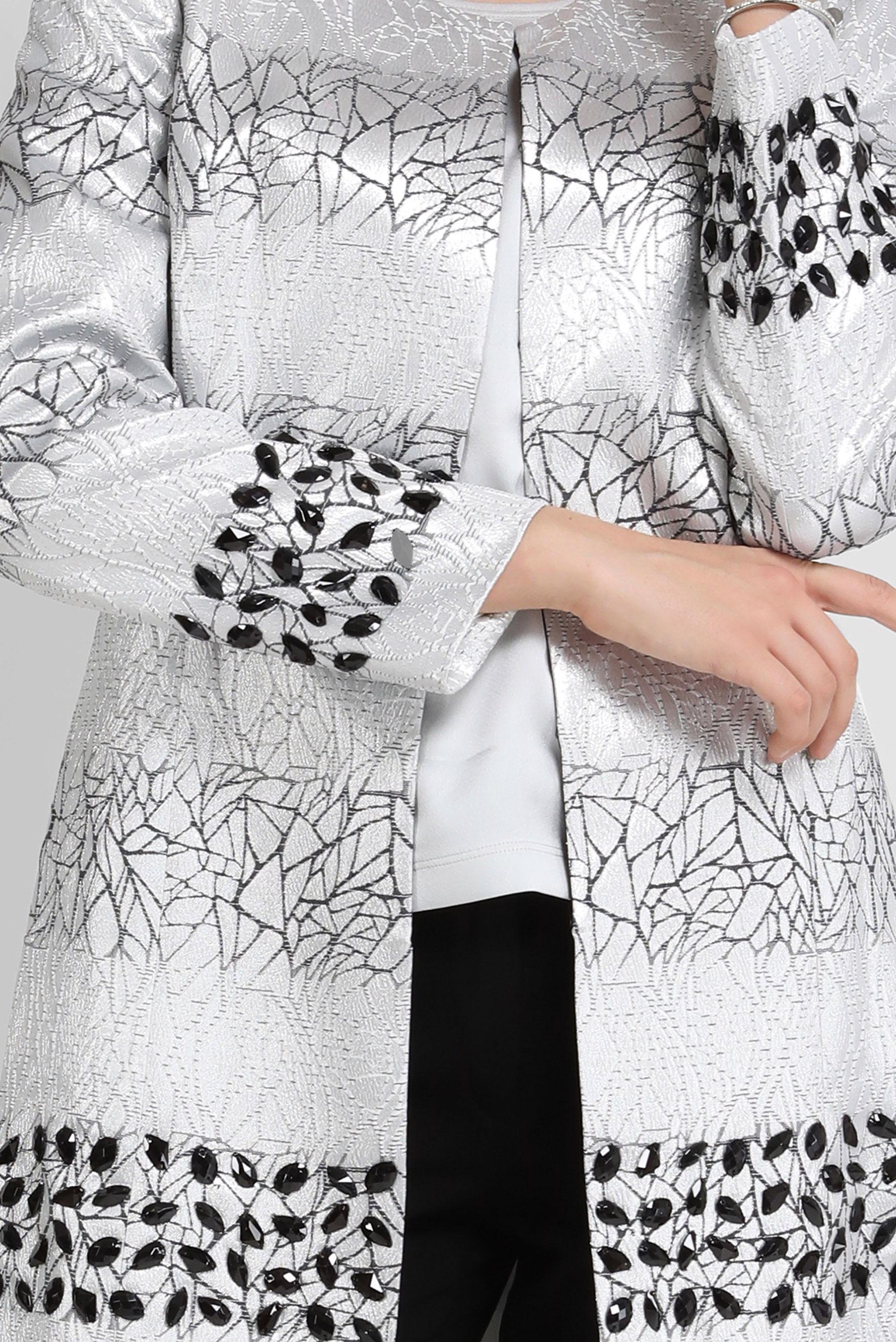 Tesettür giyim SİYAH TAŞ DETAYLI ÜÇLÜ PANT. TAKIM 30112 