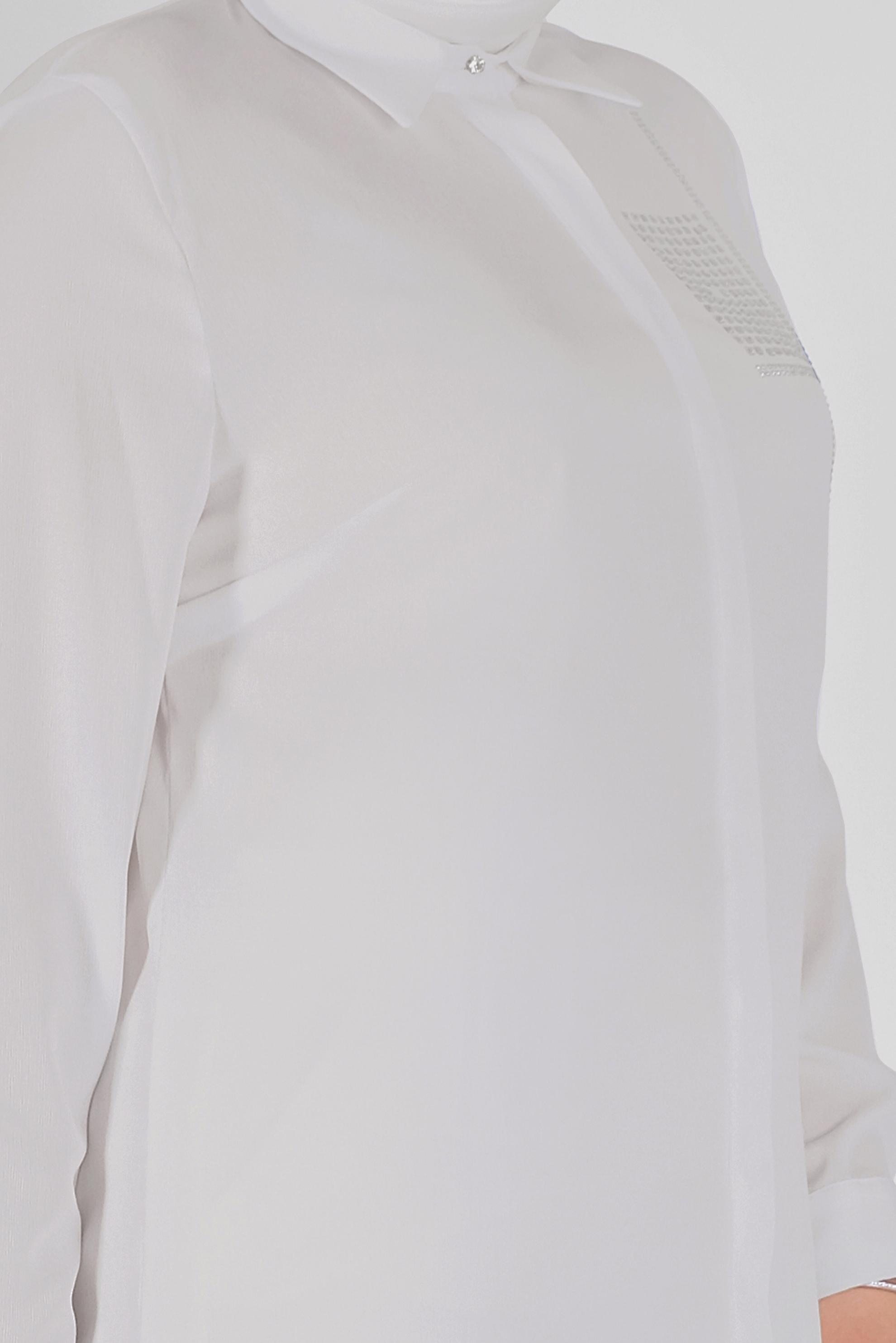 Tesettür giyim BEYAZ TAŞ BASKILI TUNİK 20141