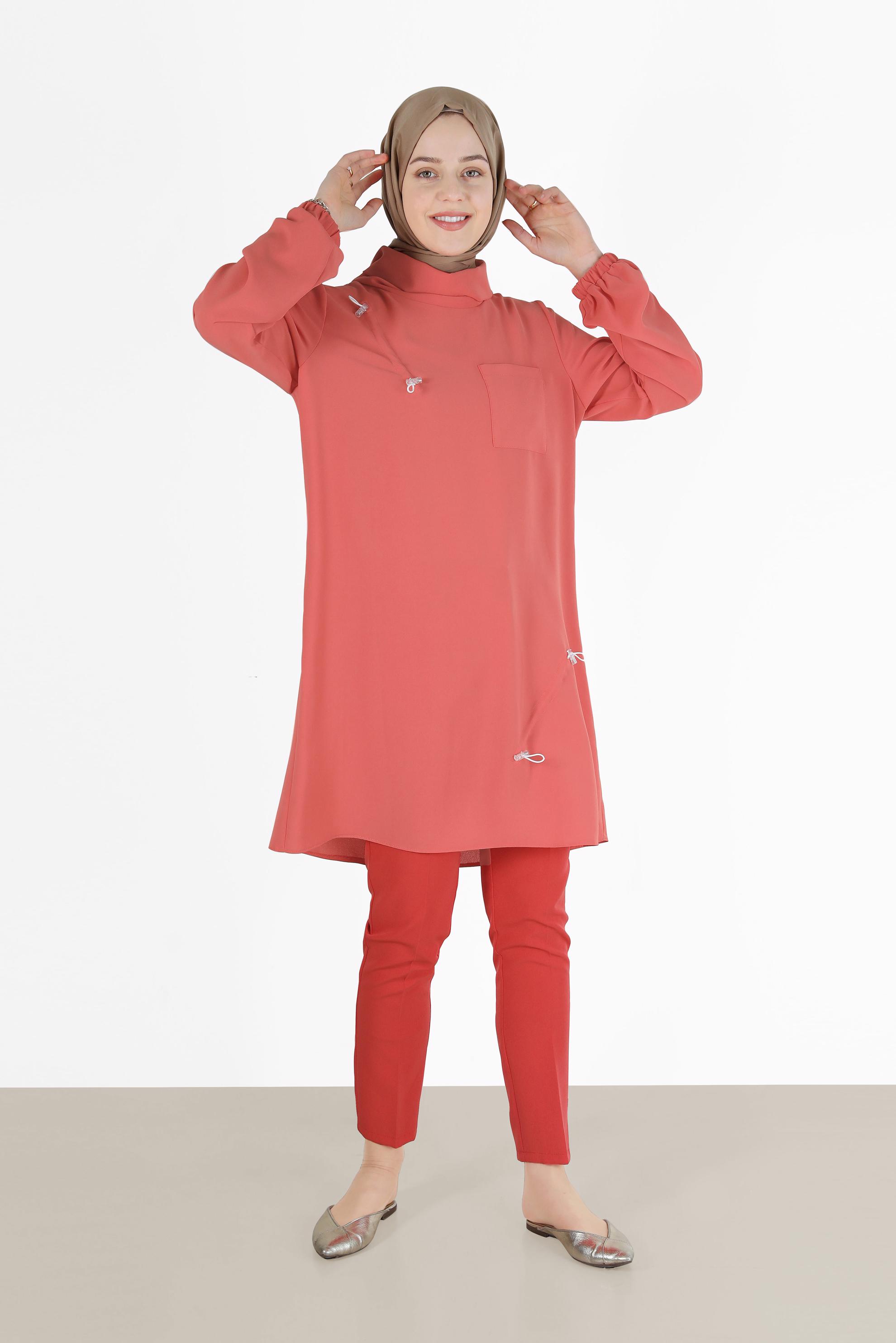 Tesettür giyim MERCAN 41724 44251 TUNİK 38/44 TEK40