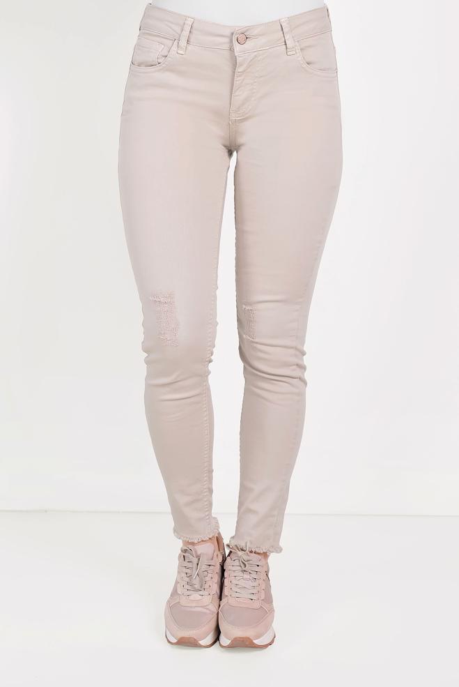 Tesettür giyim  YÜKSEK BEL DENİM PANTOLON 70055 - ALVİNA