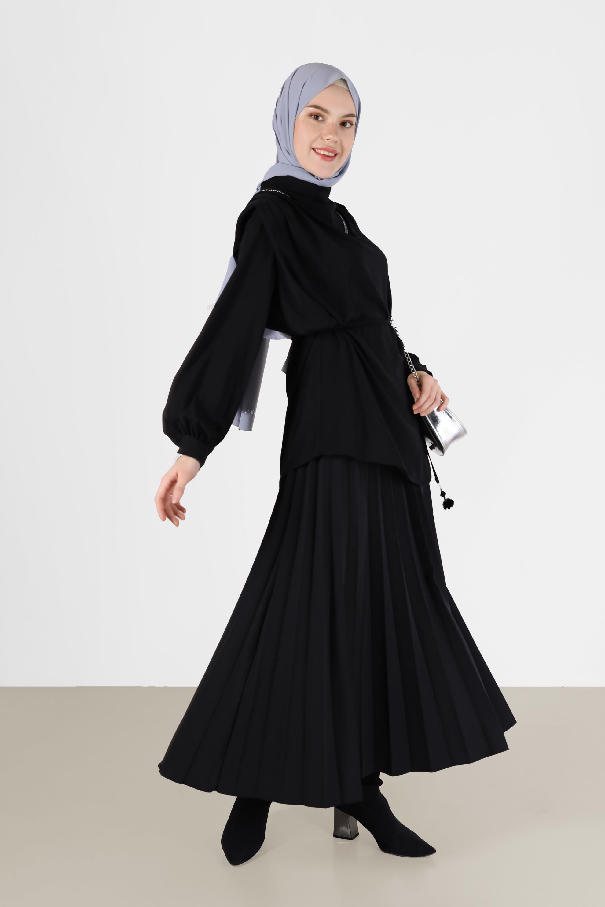 Vêtements hijab NOIR CHEMISIER 42340