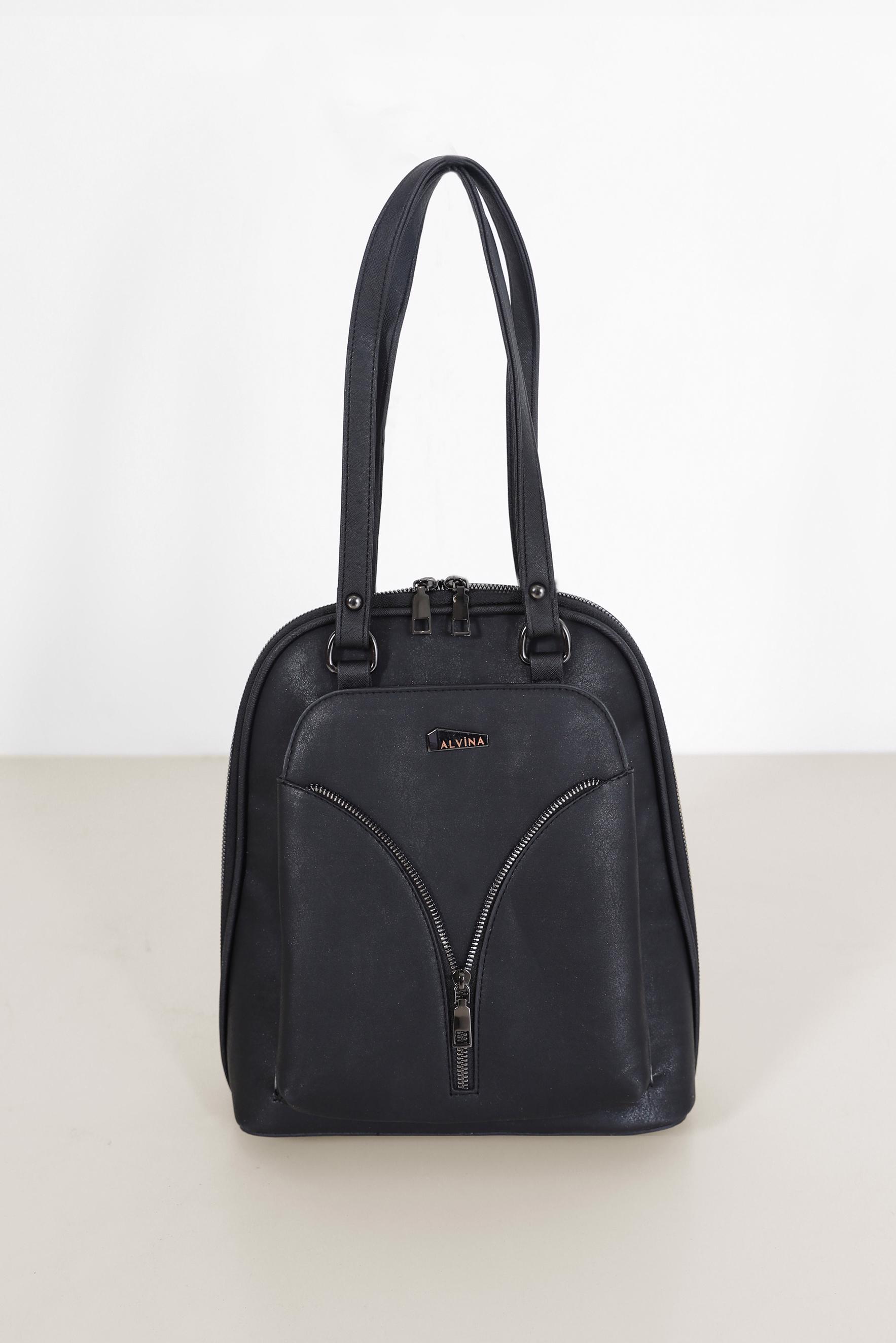 Tesettür giyim SİYAH ALVİNA SUET ÇANTA 1725 