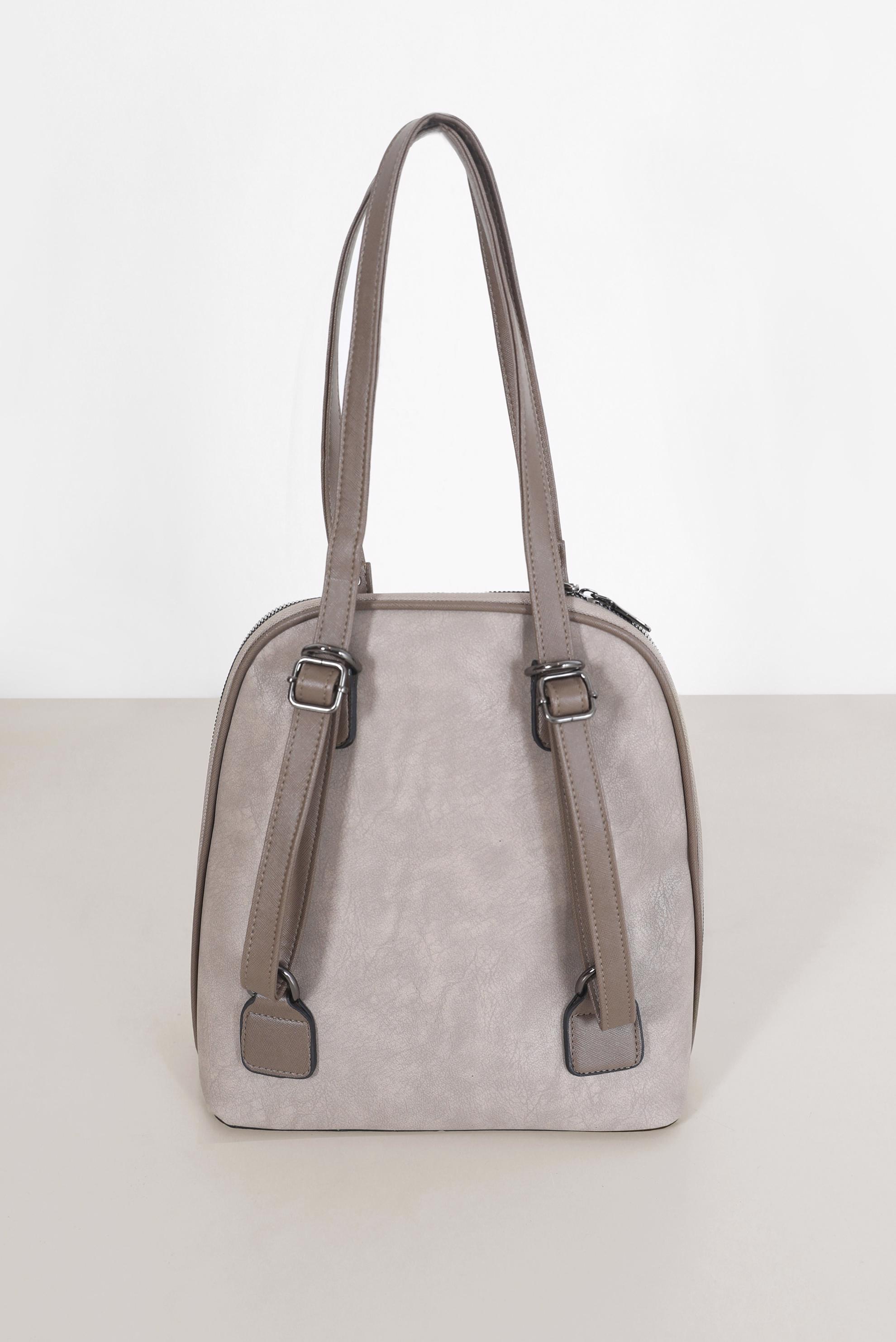 Tesettür giyim VİZON ALVİNA SUET ÇANTA 1725 