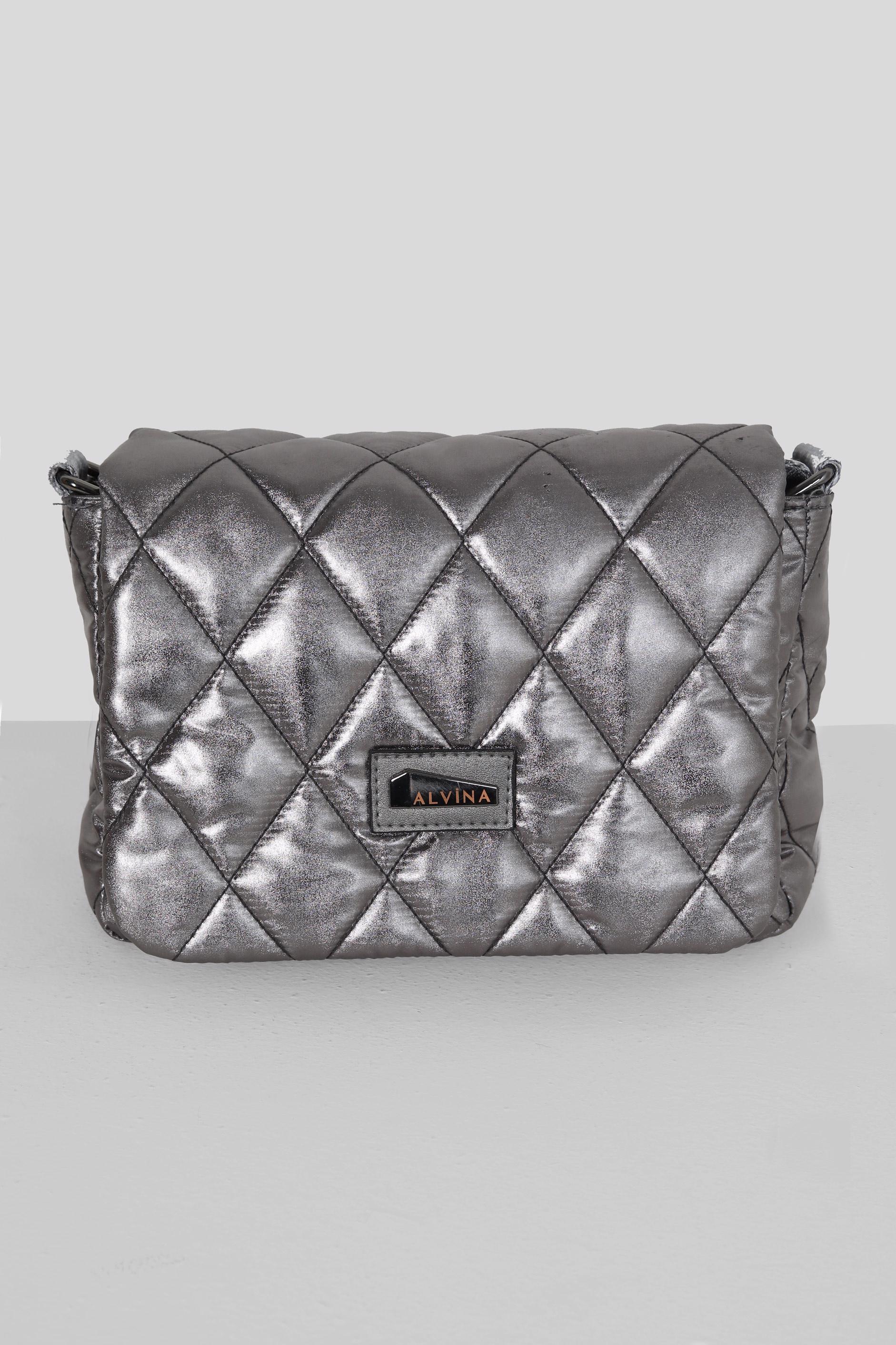 Tesettür giyim BEJ ALVİNA KAPİTONE ÇANTA 1882 