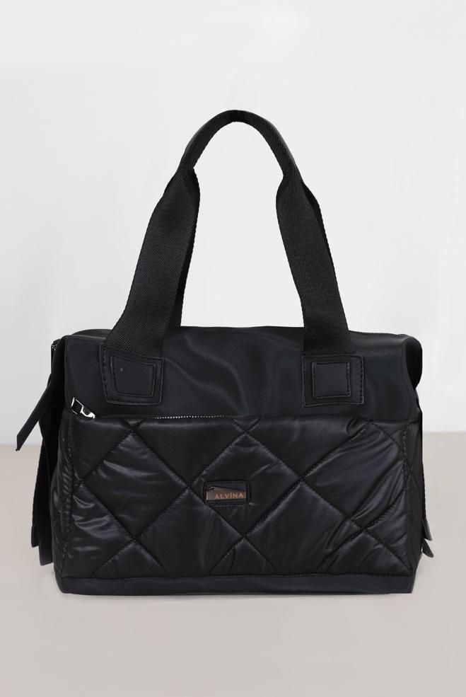 Tesettür giyim  ALVİNA KAPİTONE DETAYLI ÇANTA 1885  - ALVİNA