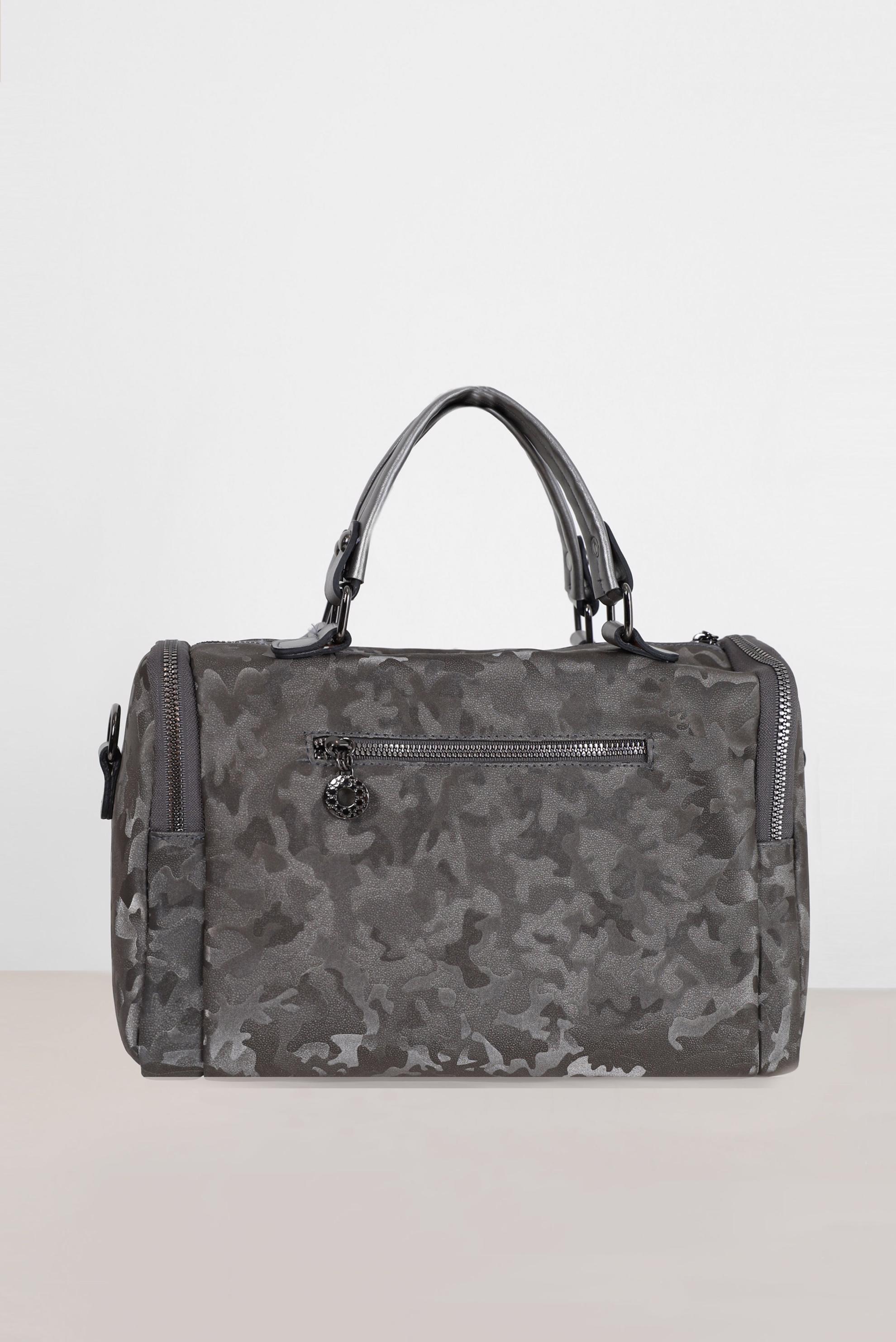 Tesettür giyim BEJ ALVİNA DESENLİ TAŞ DETAYLI ÇANTA 6010 