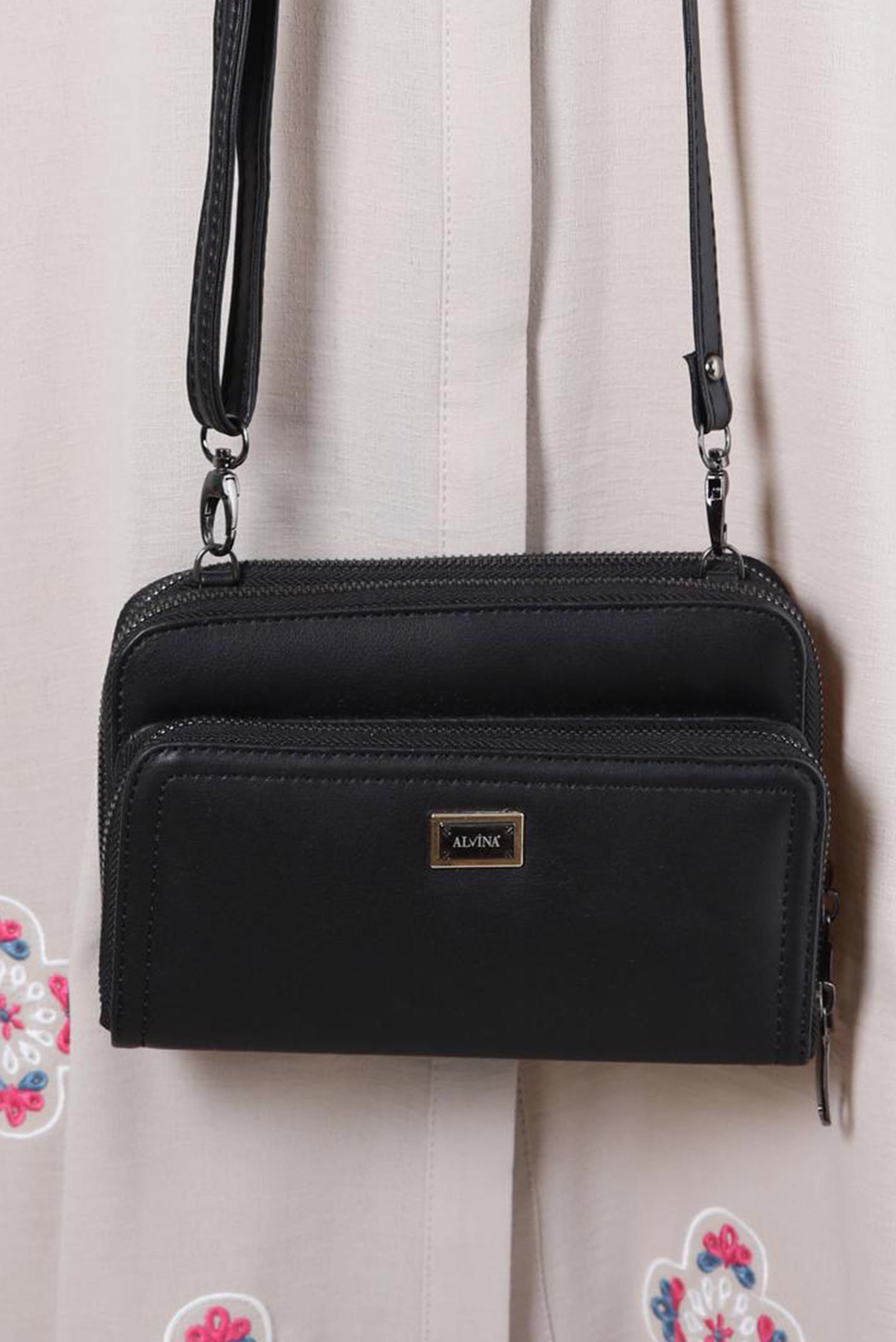 Tesettür giyim SİYAH ALVİNA ÇANTA 6027