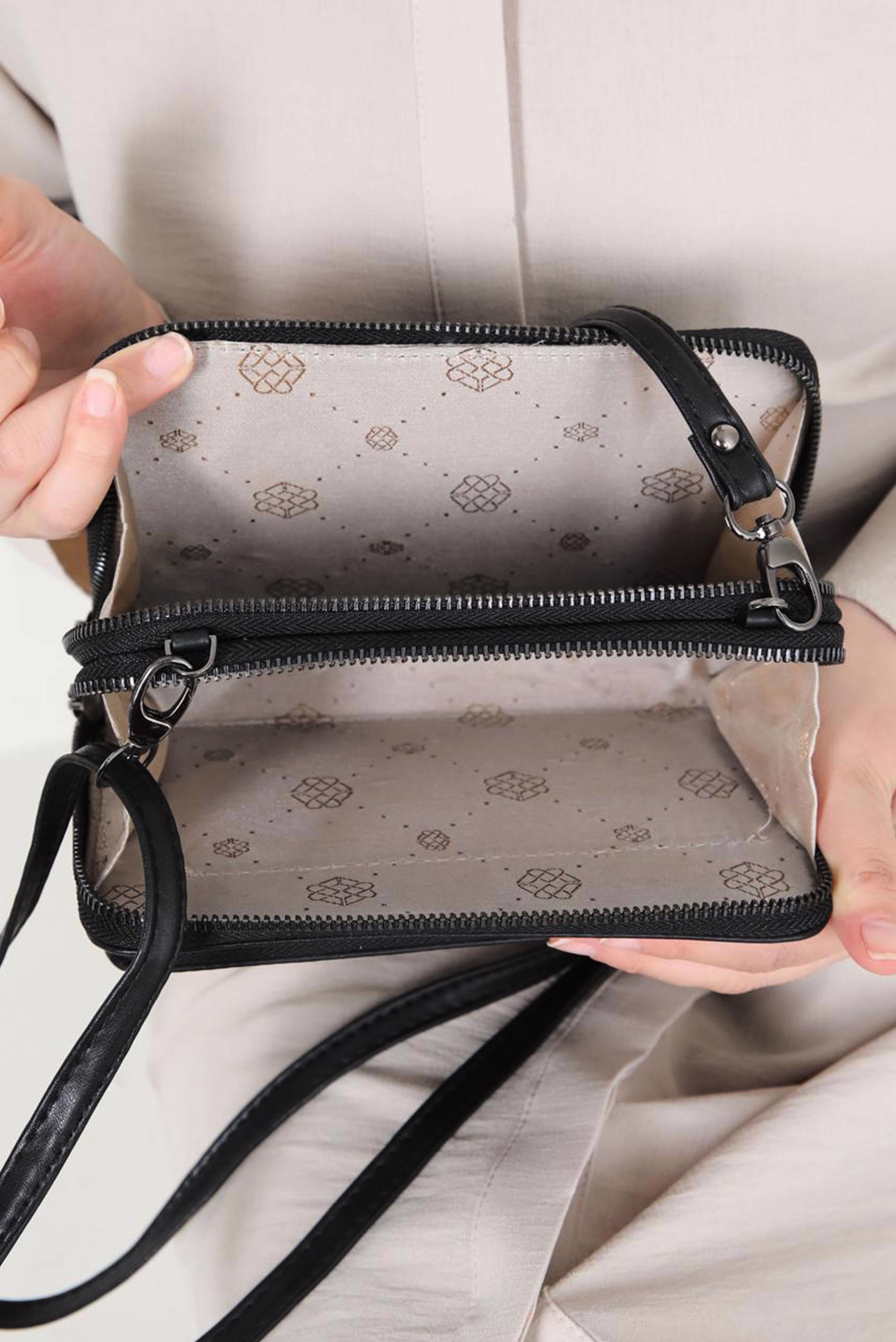 Tesettür giyim SİYAH ALVİNA ÇANTA 6027