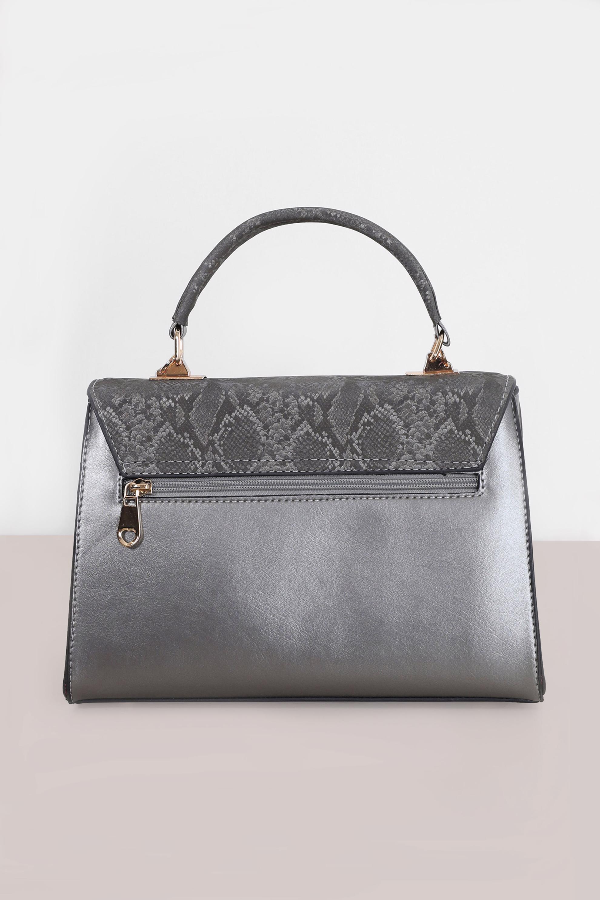 Tesettür giyim BEJ ALVİNA DESENLİ ÇANTA 9021 