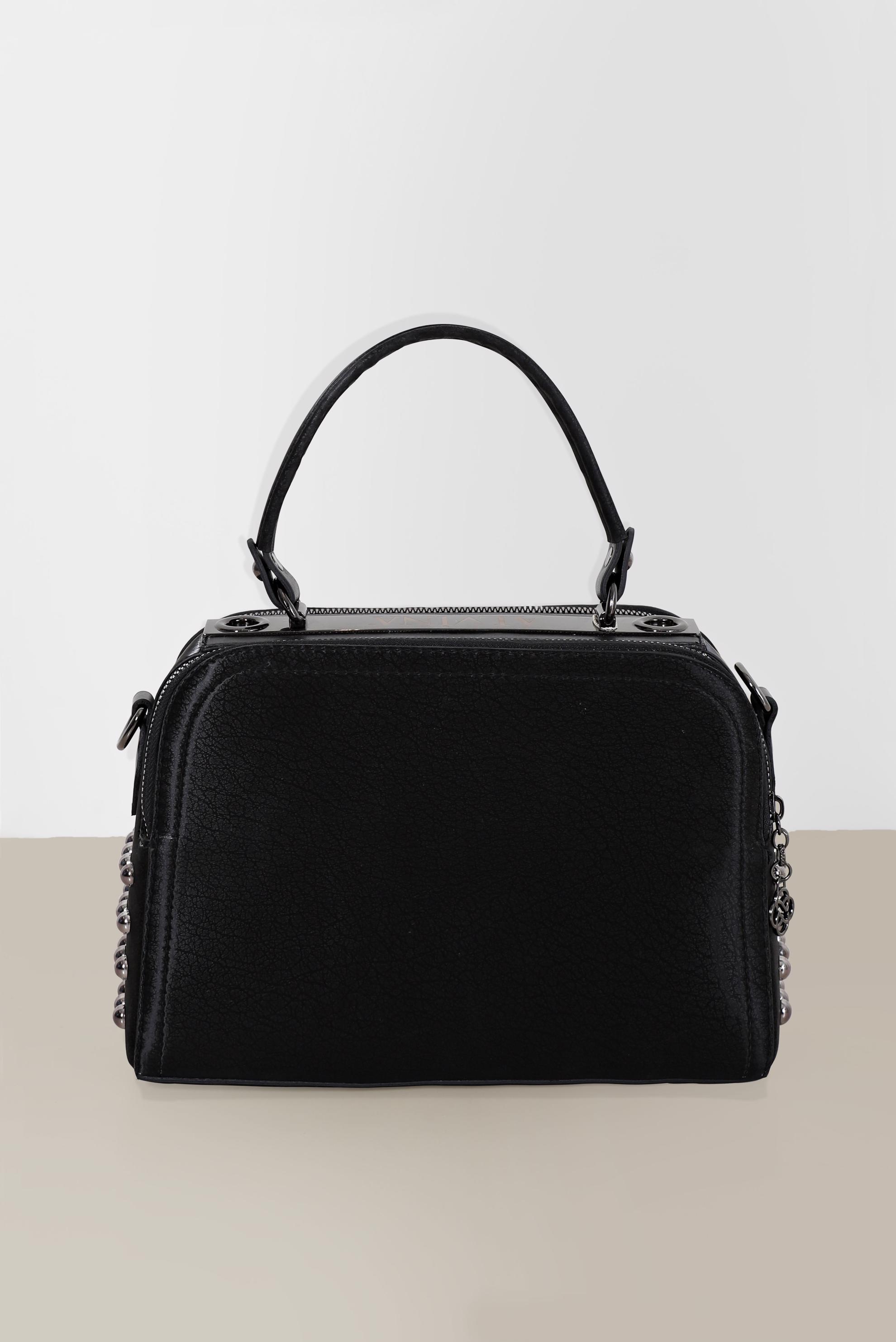 Hijab clothing BLACK ALVİNA ZIPPER DETAIL BAG 9024