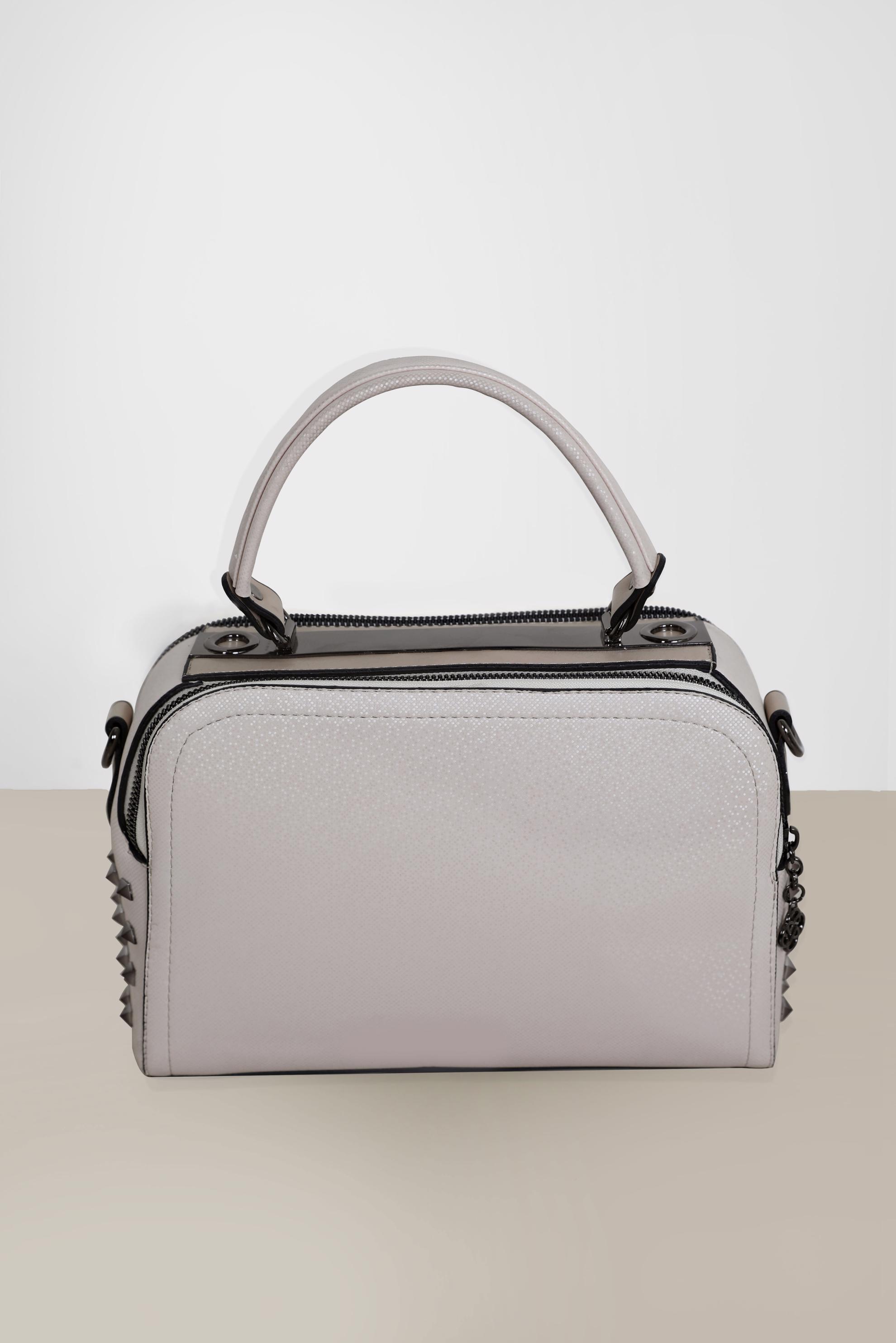 Tesettür giyim BEJ ALVİNA FERMUAR DETAYLI ÇANTA 9024