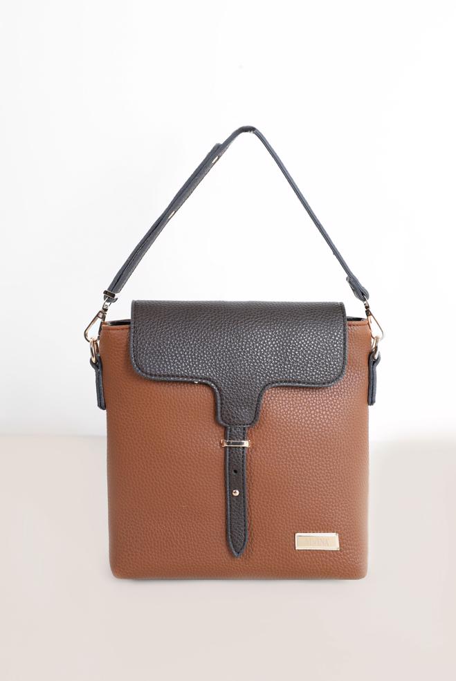 Hijab clothing  ALVİNA BELT DETAIL TOTE BAG 9032  - ALVİNA