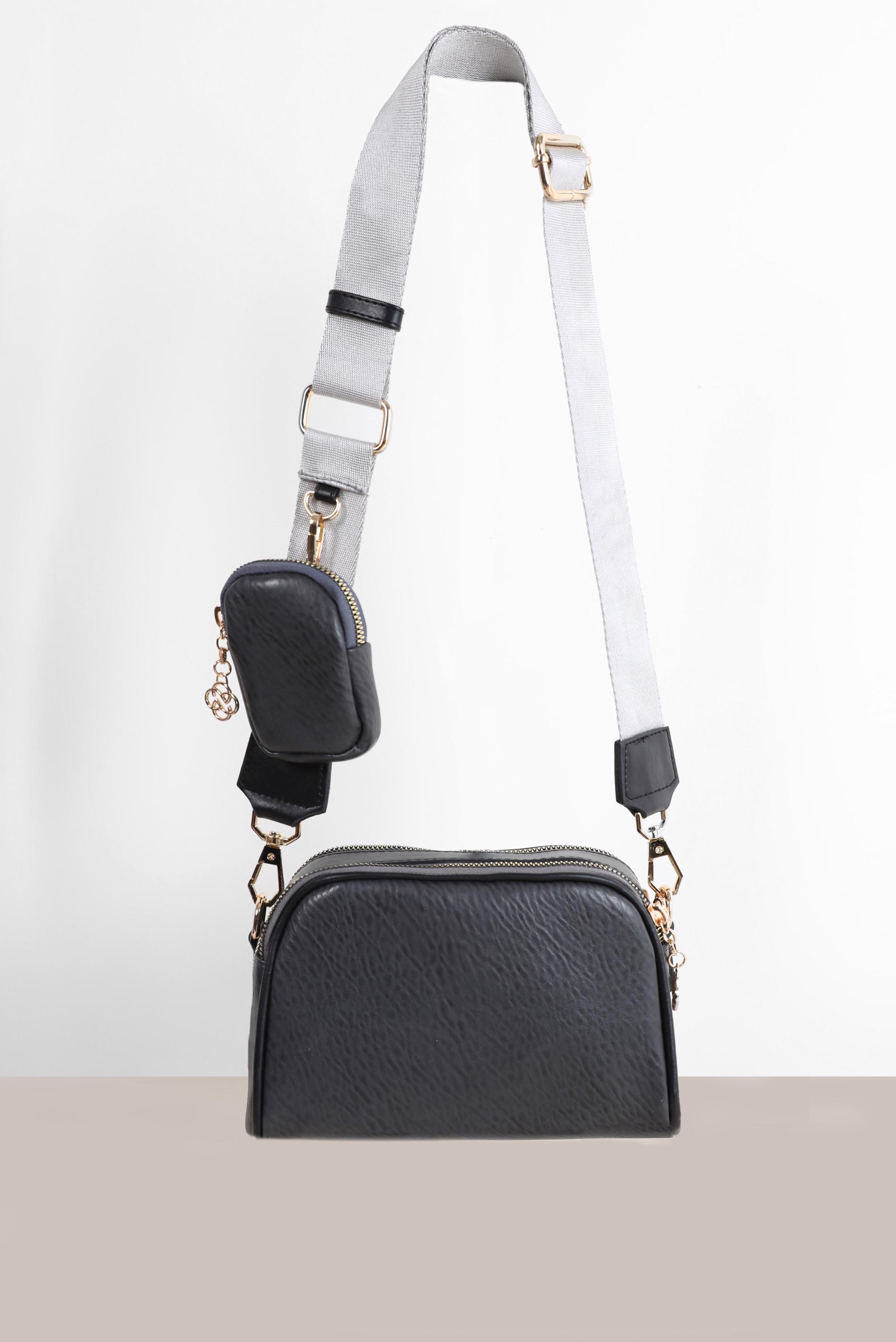 Tesettür giyim BEJ ALVİNA CÜZDAN DETAYLI ÇANTA 9036 