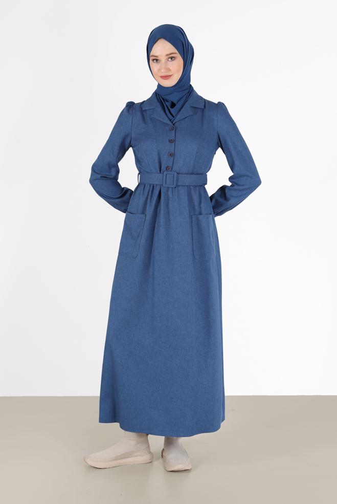 Hijab clothing  Relaxing Blue - ALVİNA