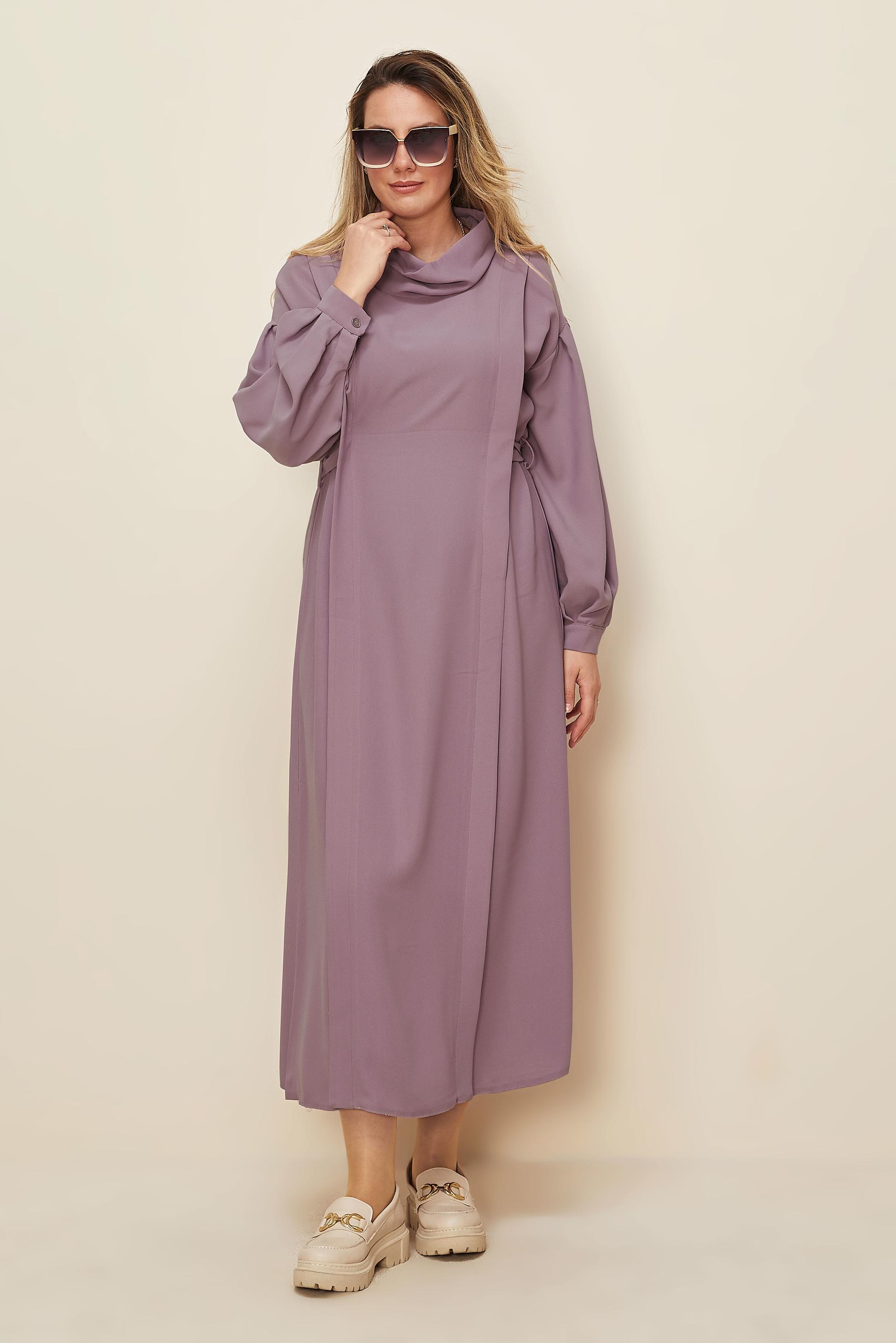 Hijab clothing DAMSON BELTED DRESS 42335