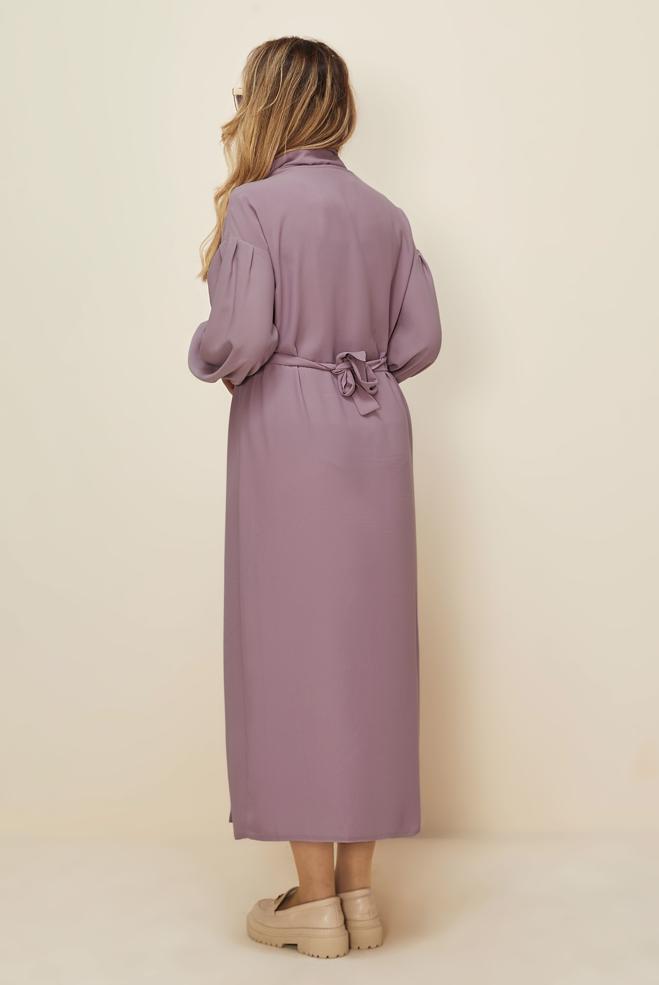 Hijab clothing DAMSON BELTED DRESS 42335 - ALVİNA