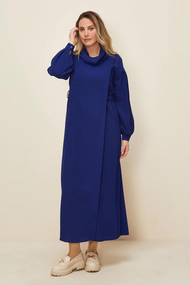 Hijab clothing  BELTED DRESS 42335 - ALVİNA
