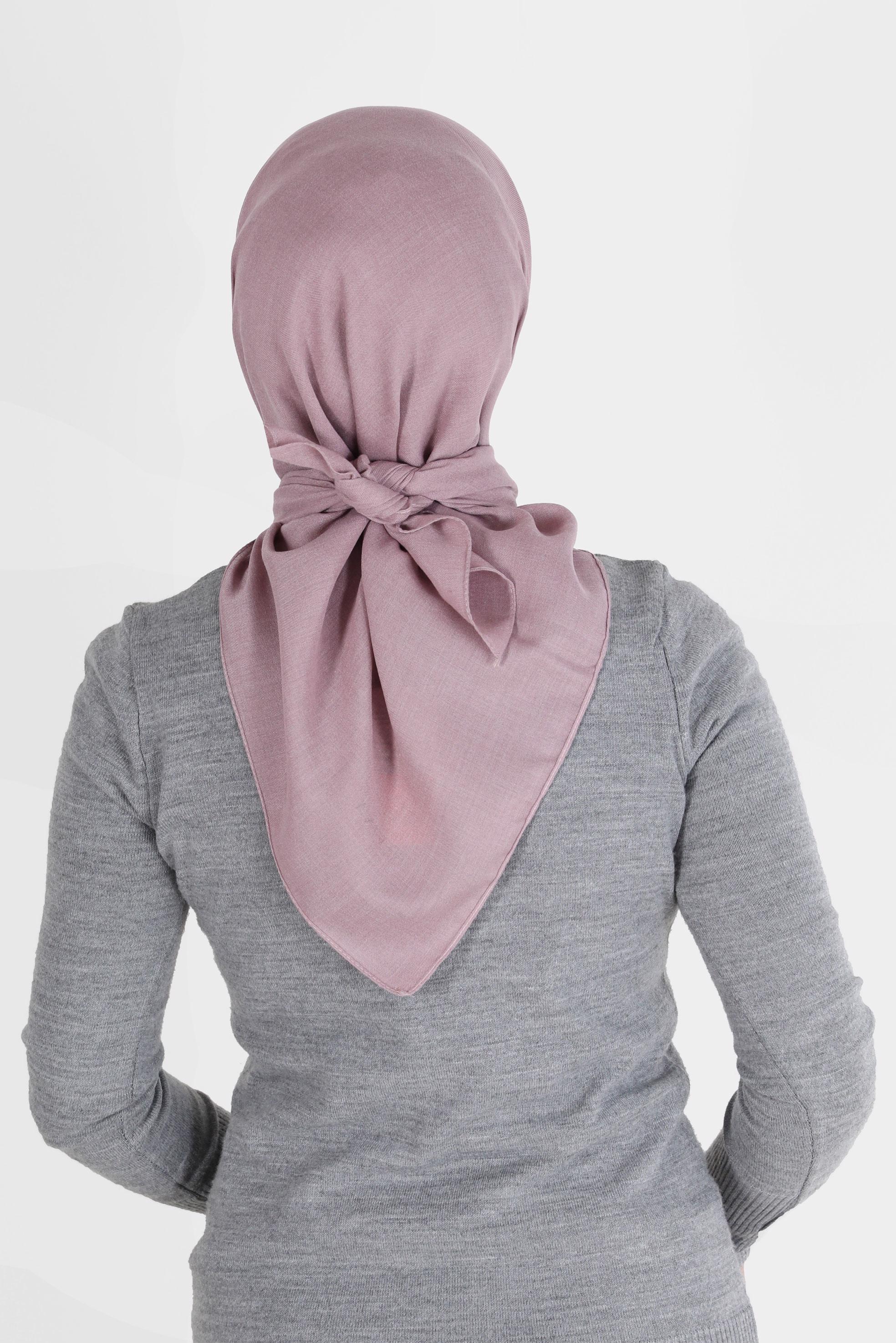 Tesettür giyim PUDRA ALVİNA BAMBU EŞARP 8107 