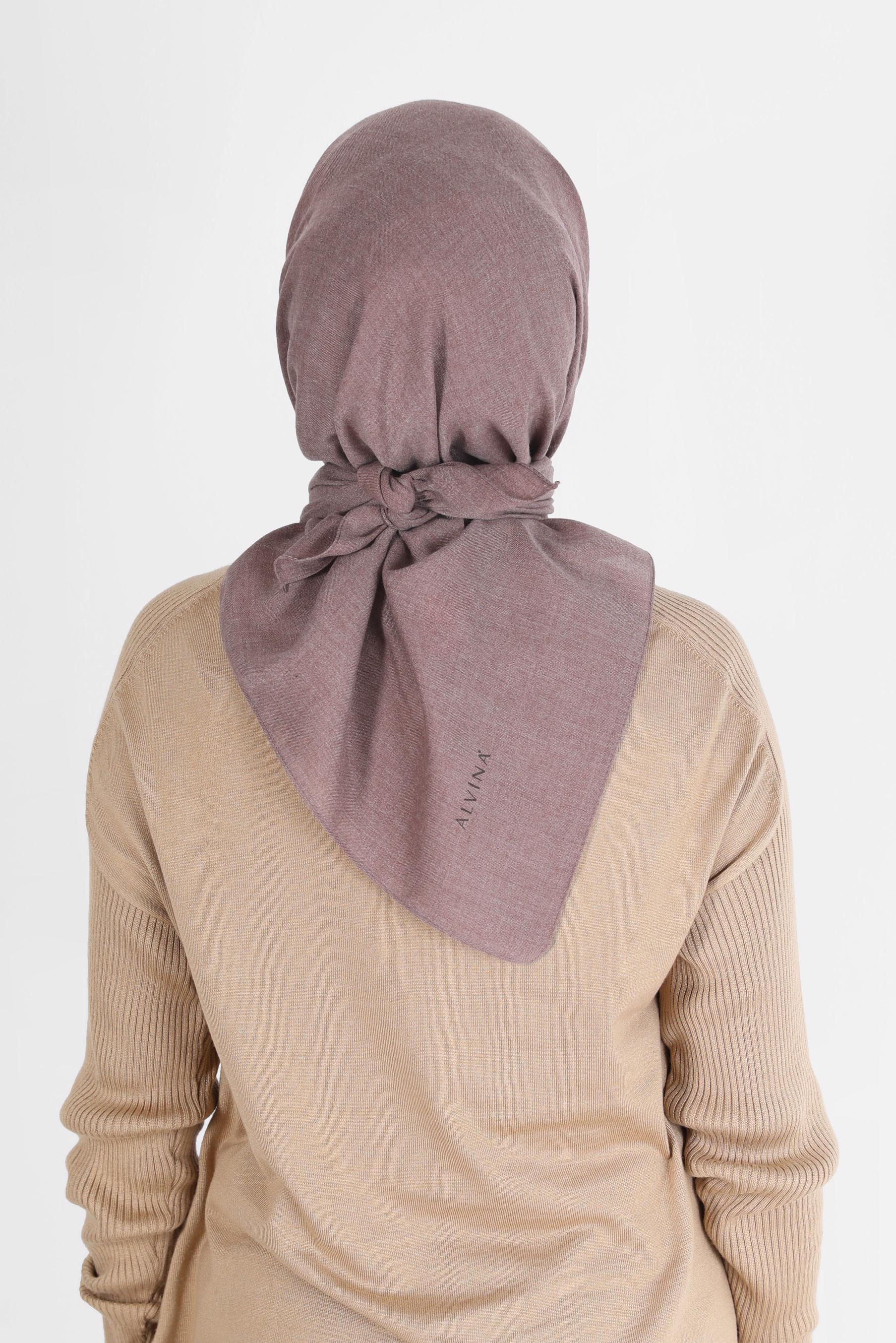 Tesettür giyim PEMBE ALVİNA BAMBU EŞARP 8107 