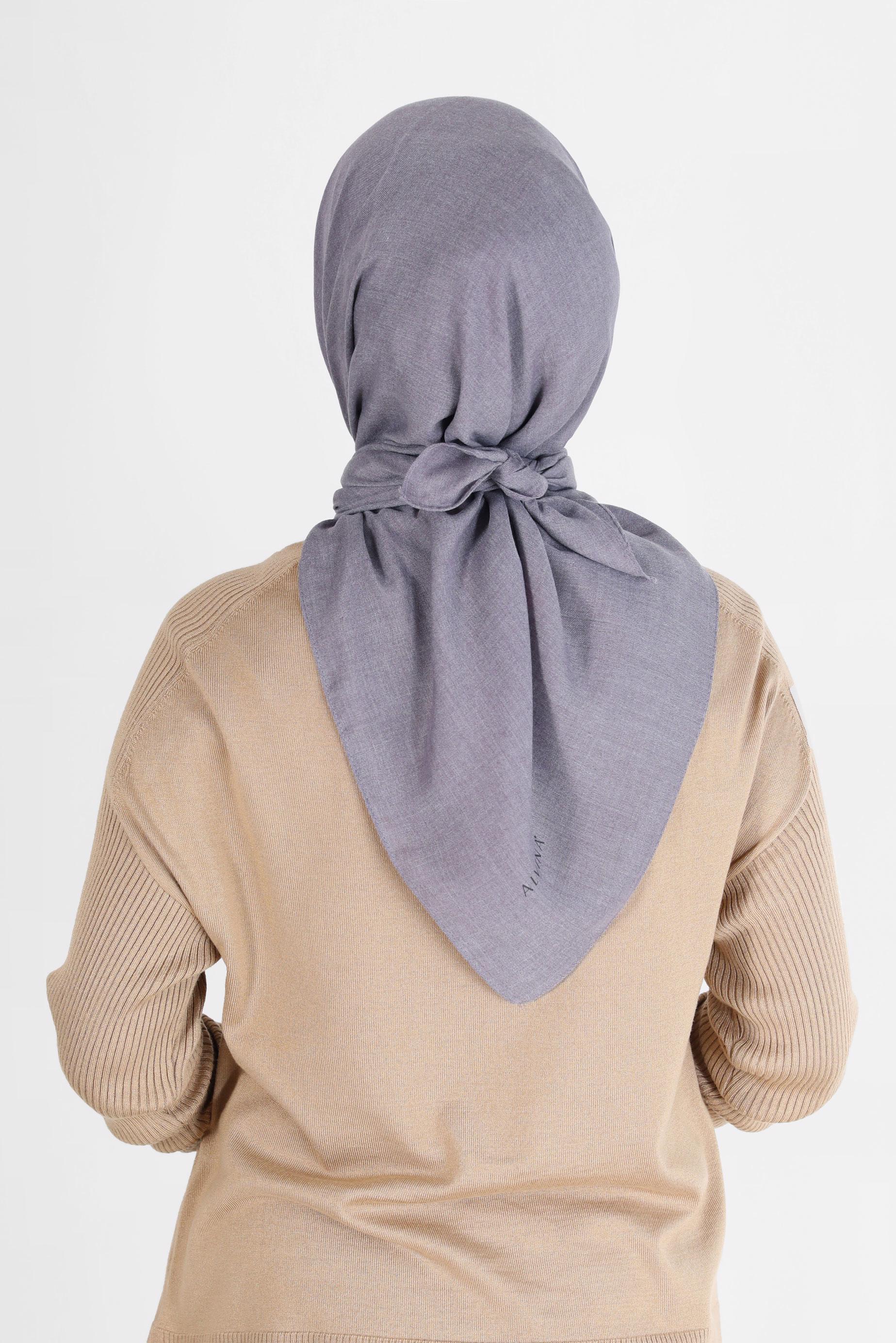 Tesettür giyim KIRMIZI ALVİNA BAMBU EŞARP 8107 