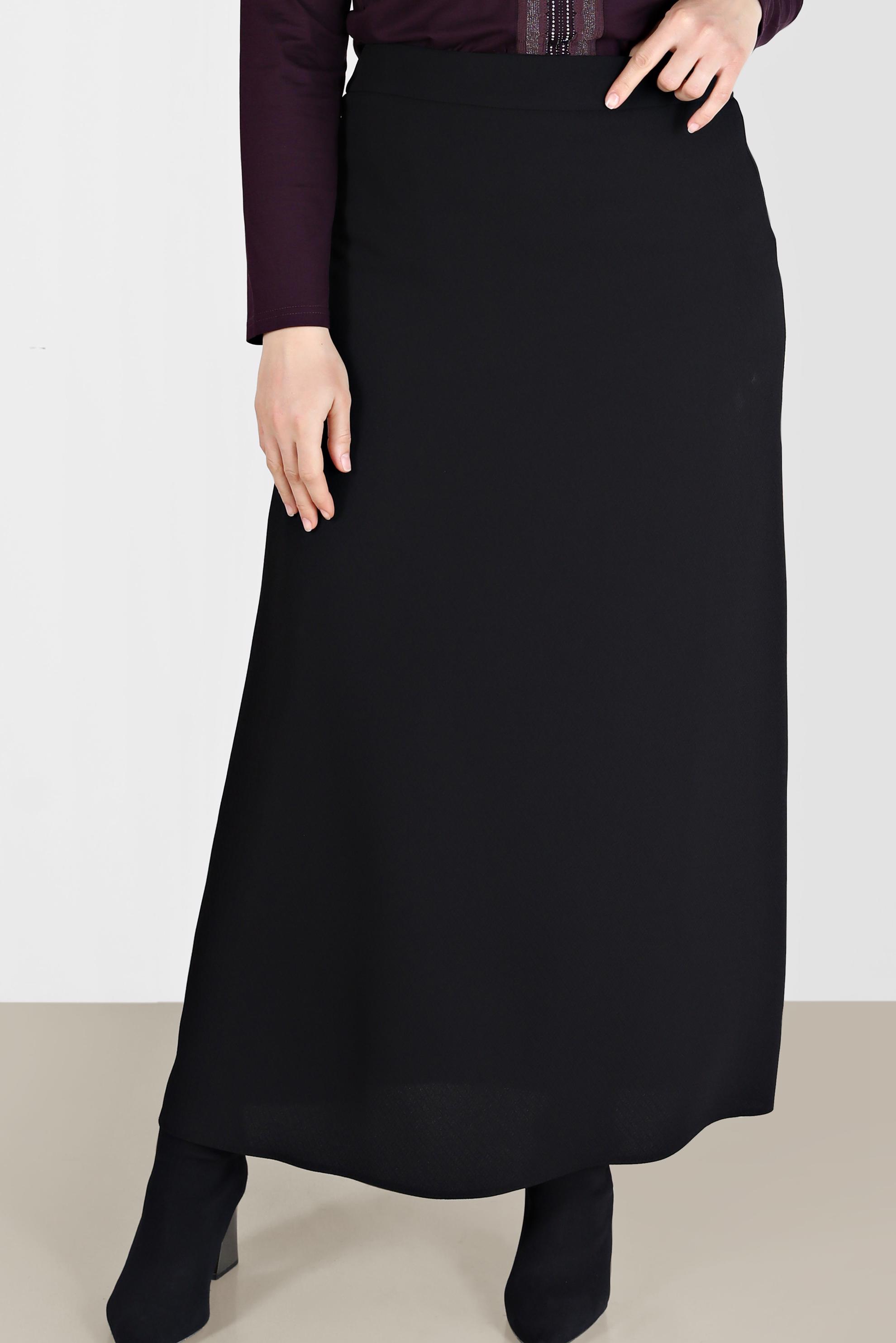 Hijab clothing NAVY BLUE STRAIGHT CUT SKIRT 60223 