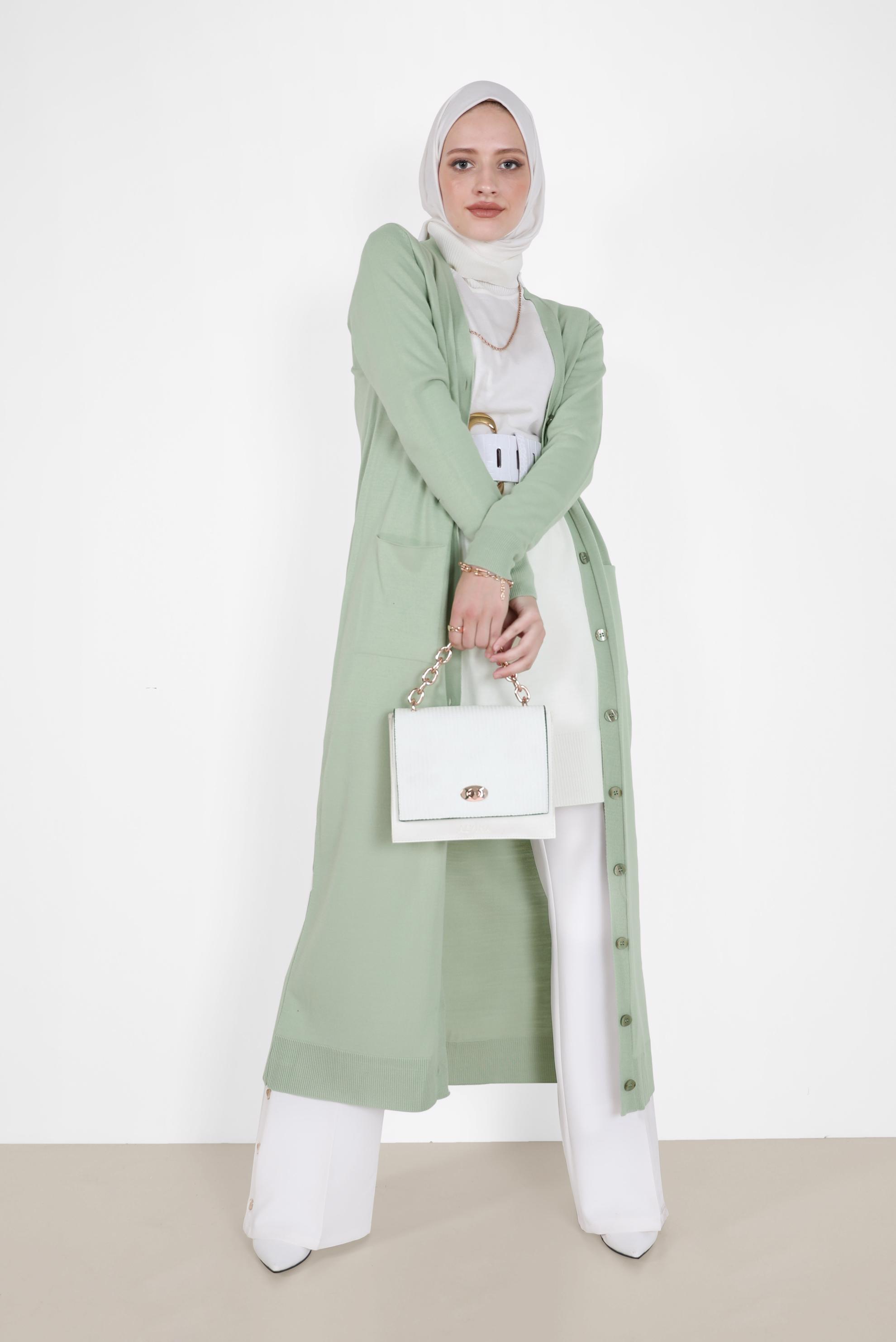 Green and White Combination