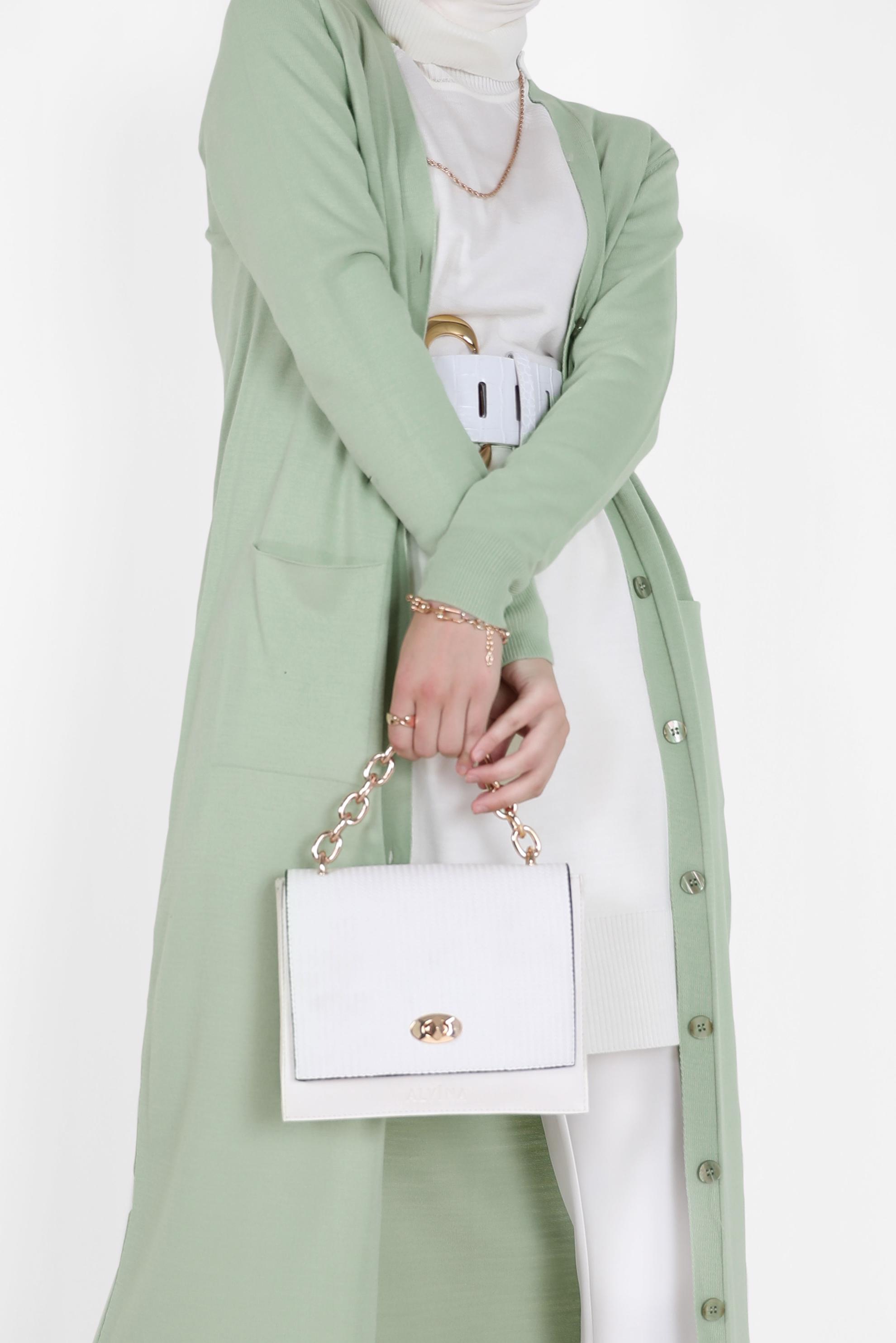 Green and White Combination