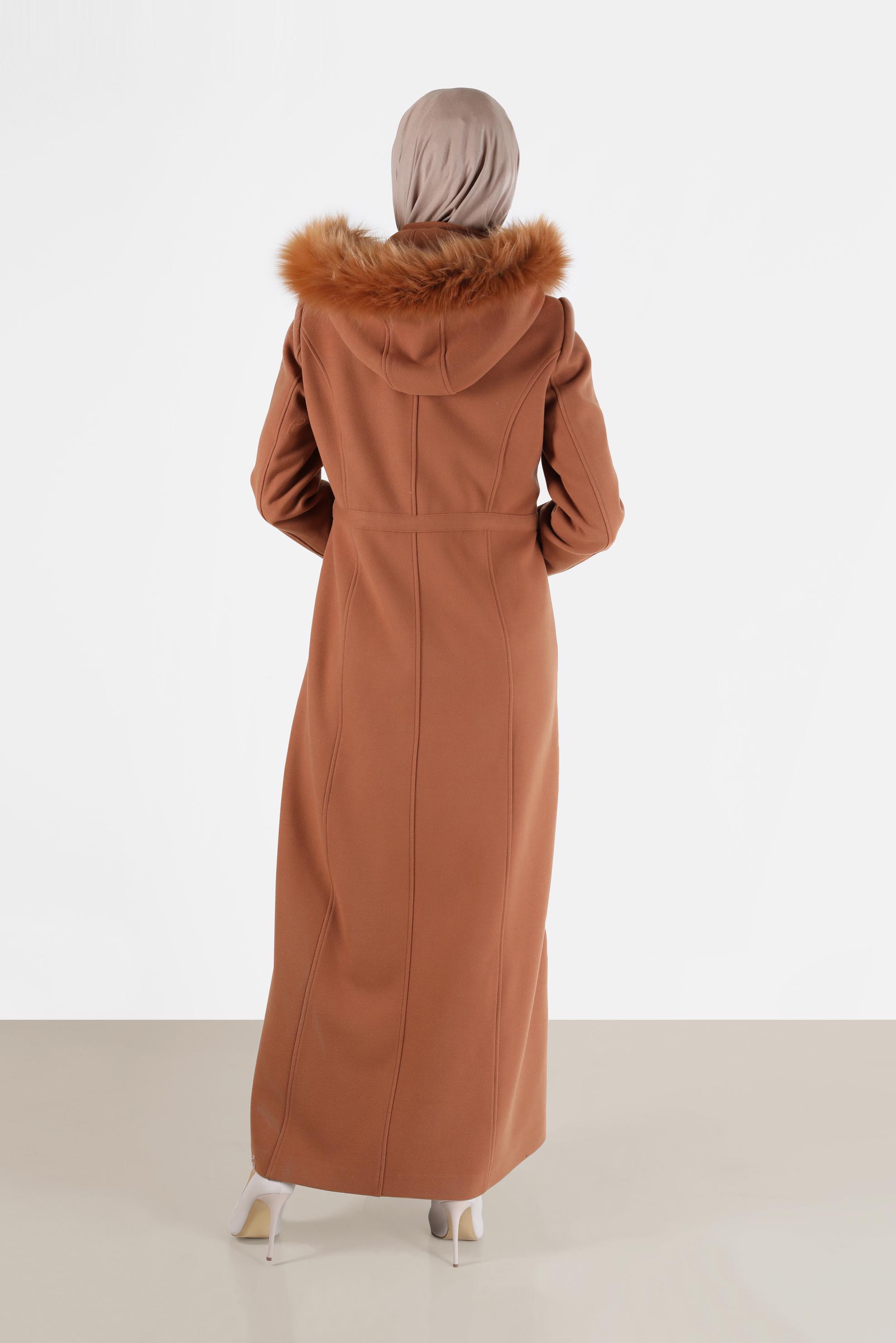 Vêtements hijab TABA 90216 WİNTER JELENA MANTO 40/48 TEK42