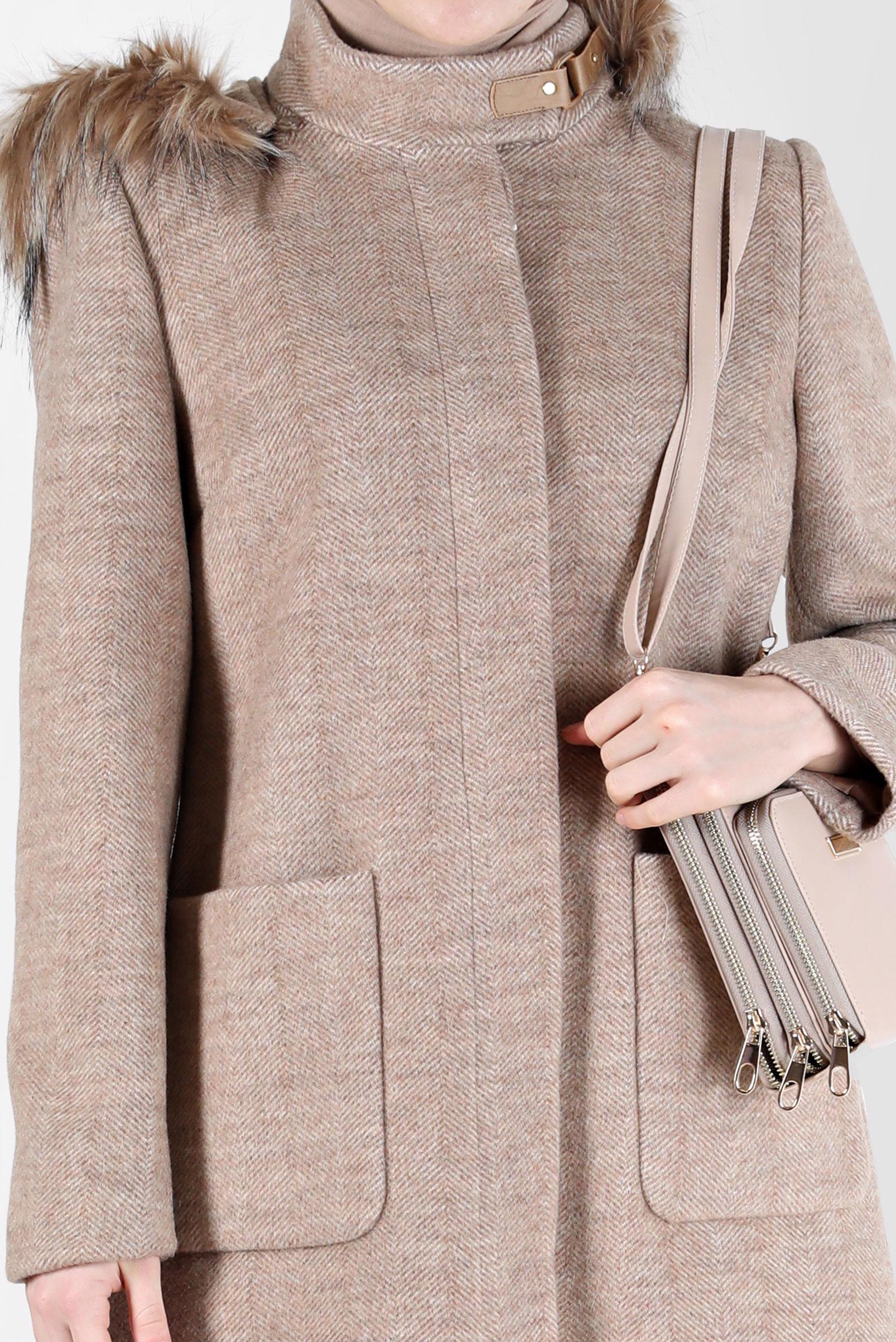 Vêtements hijab VISON MANTEAU EN MAILLE À CHEVRONS AVEC POCHE 90281