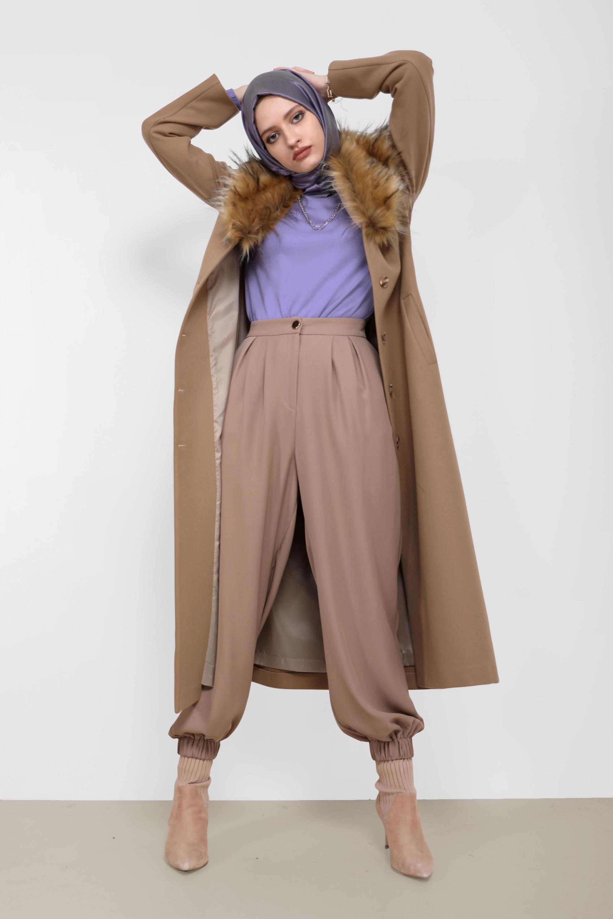 Tesettür giyim MOR BASIC TRİKO KAZAK 42072 