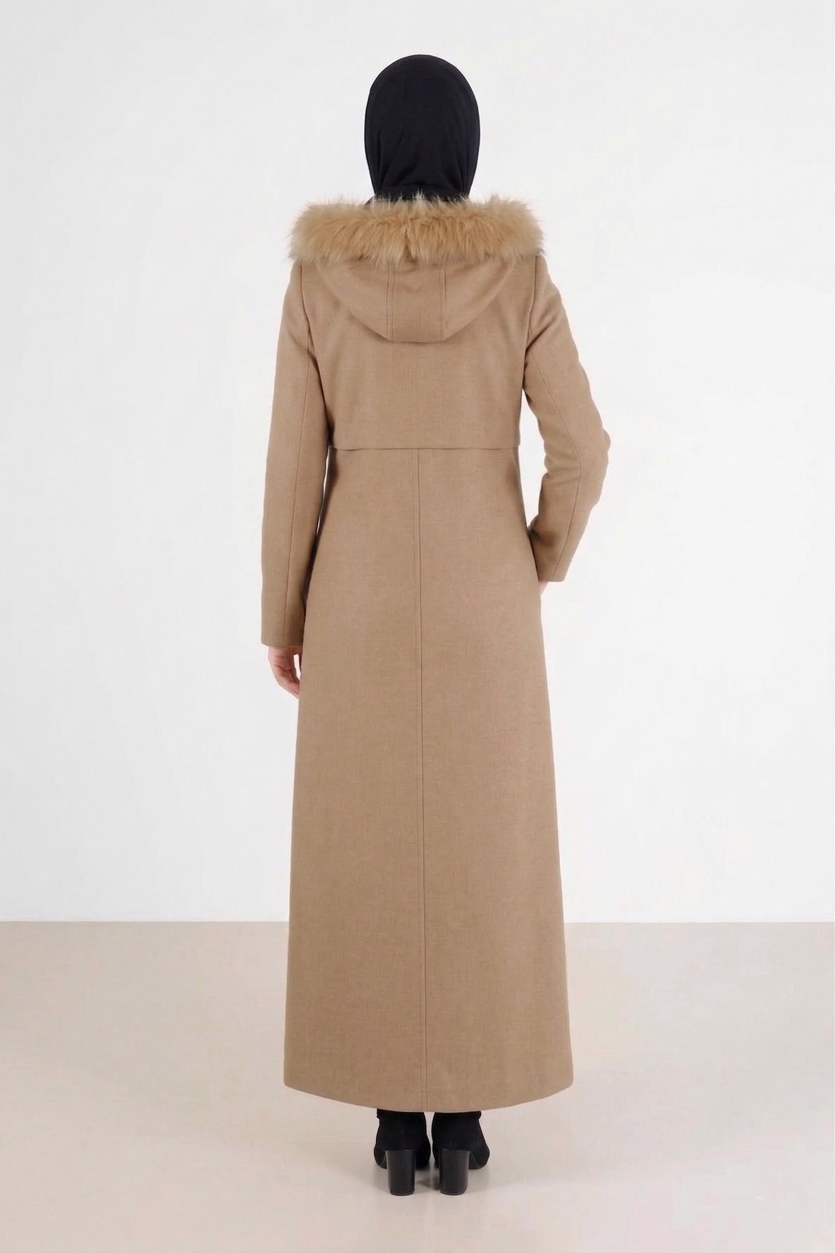 Vêtements hijab BRUN 90230 7882 MANTO 38/44 TEK40