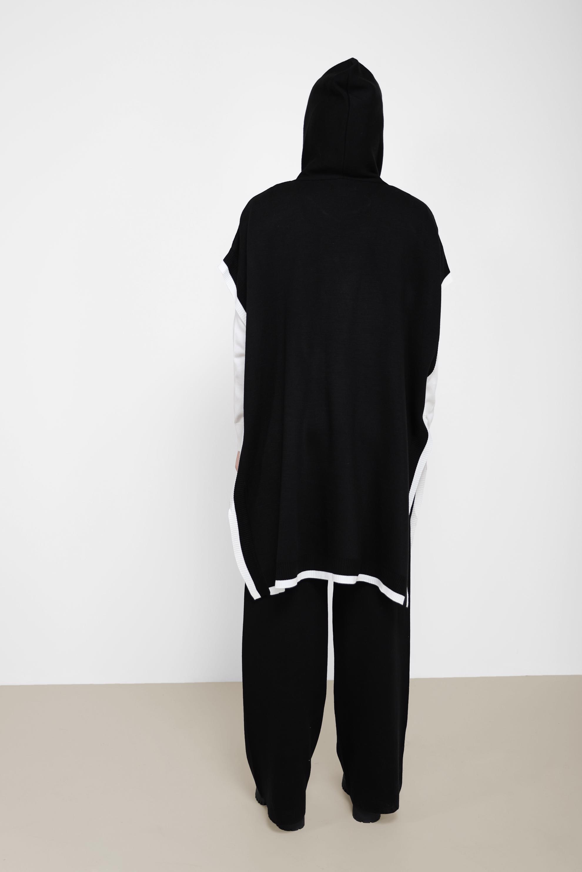 Tesettür giyim SİYAH BASIC TRİKO PANTOLON 70260 