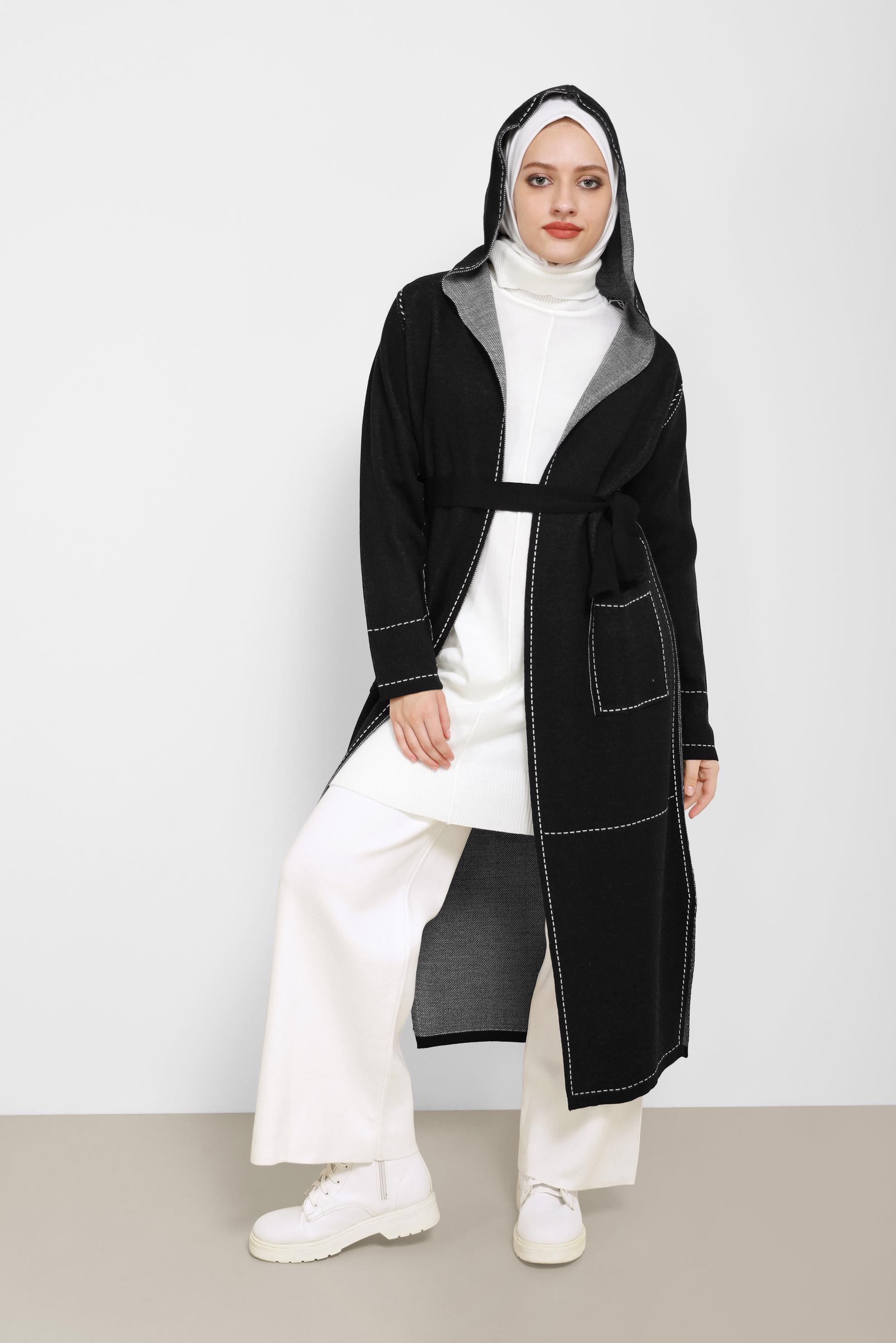 Tesettür giyim BEYAZ BASIC TRİKO PANTOLON 70260 